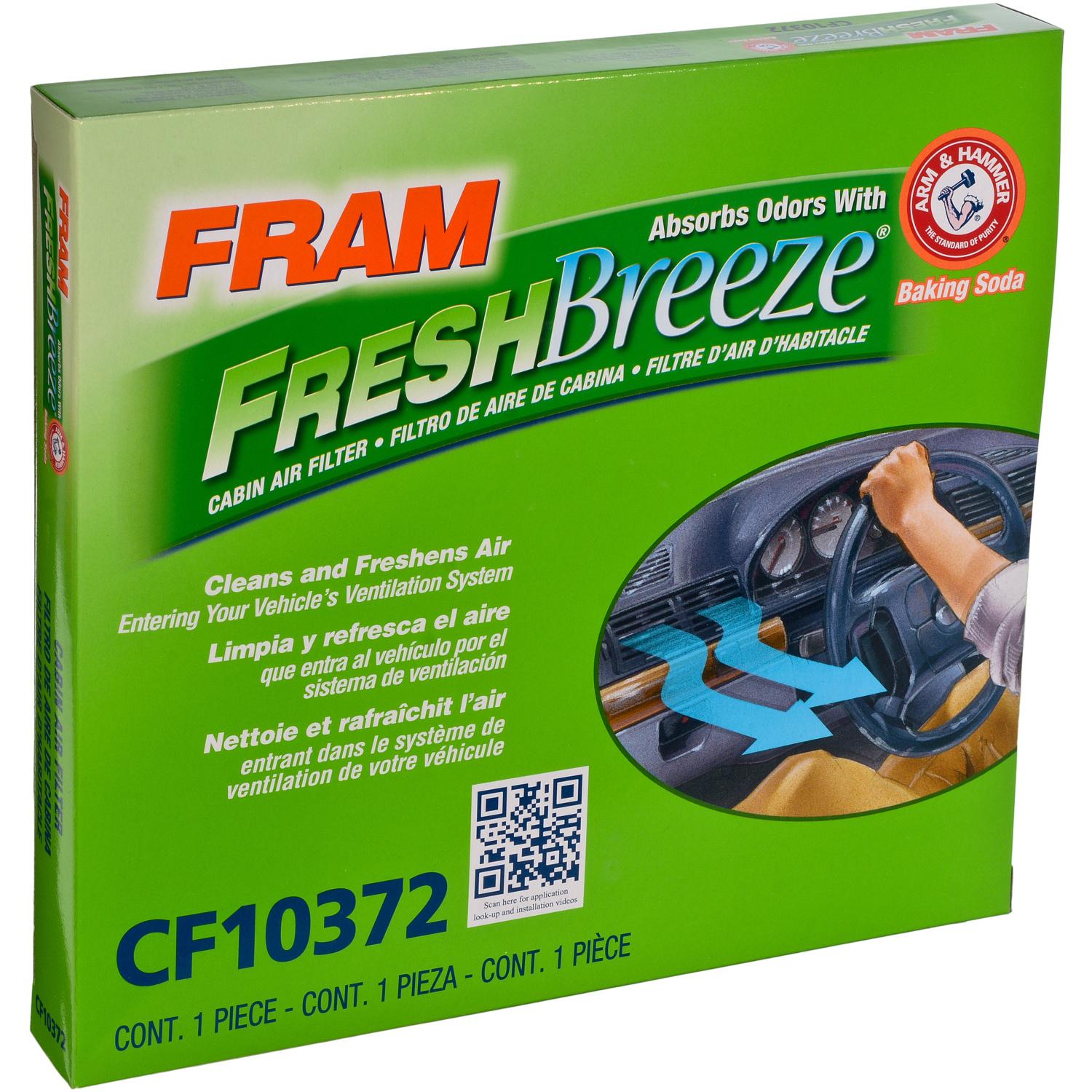 Fram CF10372 - Cabin Air Filter Fram CF10372 Cabin Air Filter product image 6 of 6