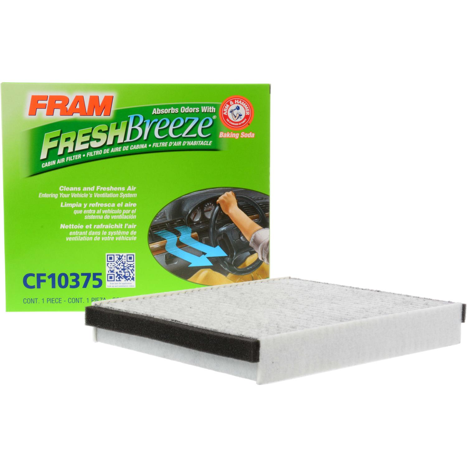 Fram CF10375 - Cabin Air Filter Fram CF10375 Cabin Air Filter product image 1 of 6
