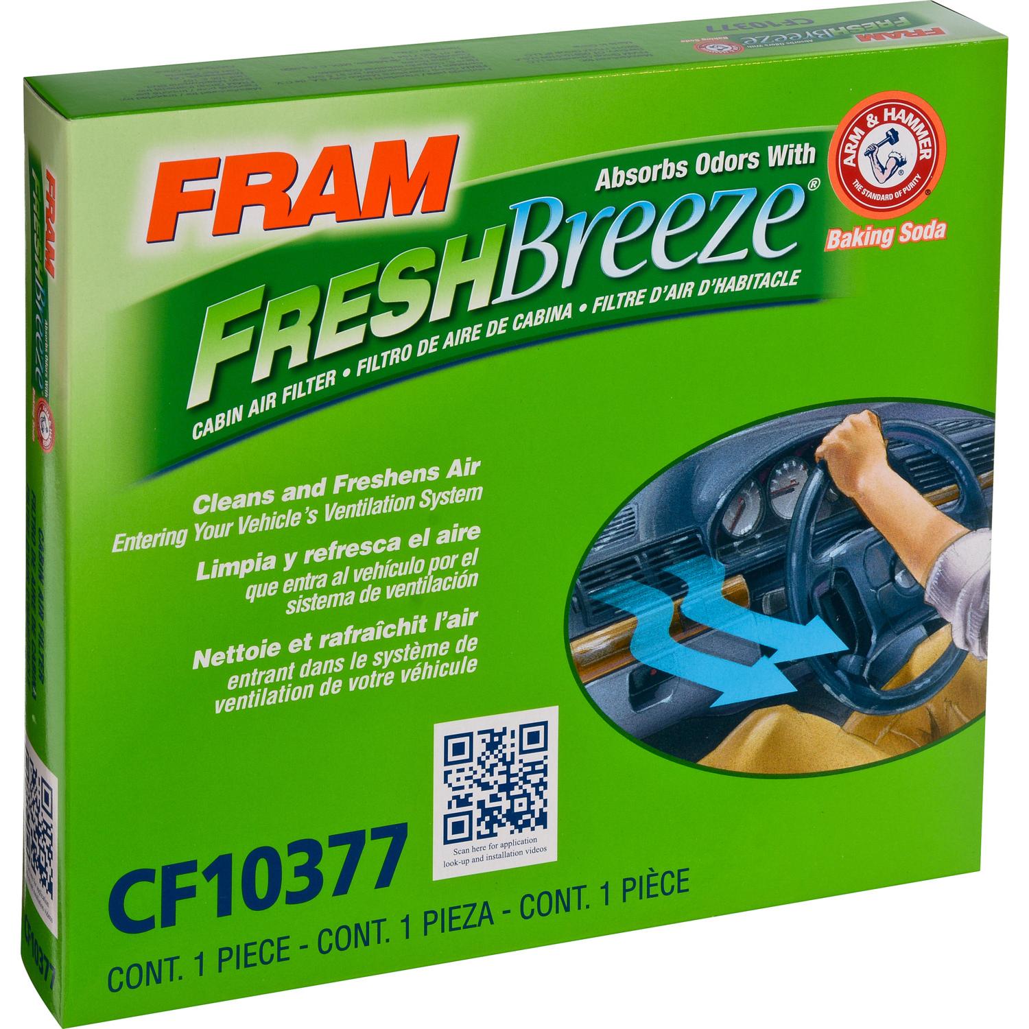 Fram CF10377 - Cabin Air Filter Fram CF10377 Cabin Air Filter product image 3 of 7