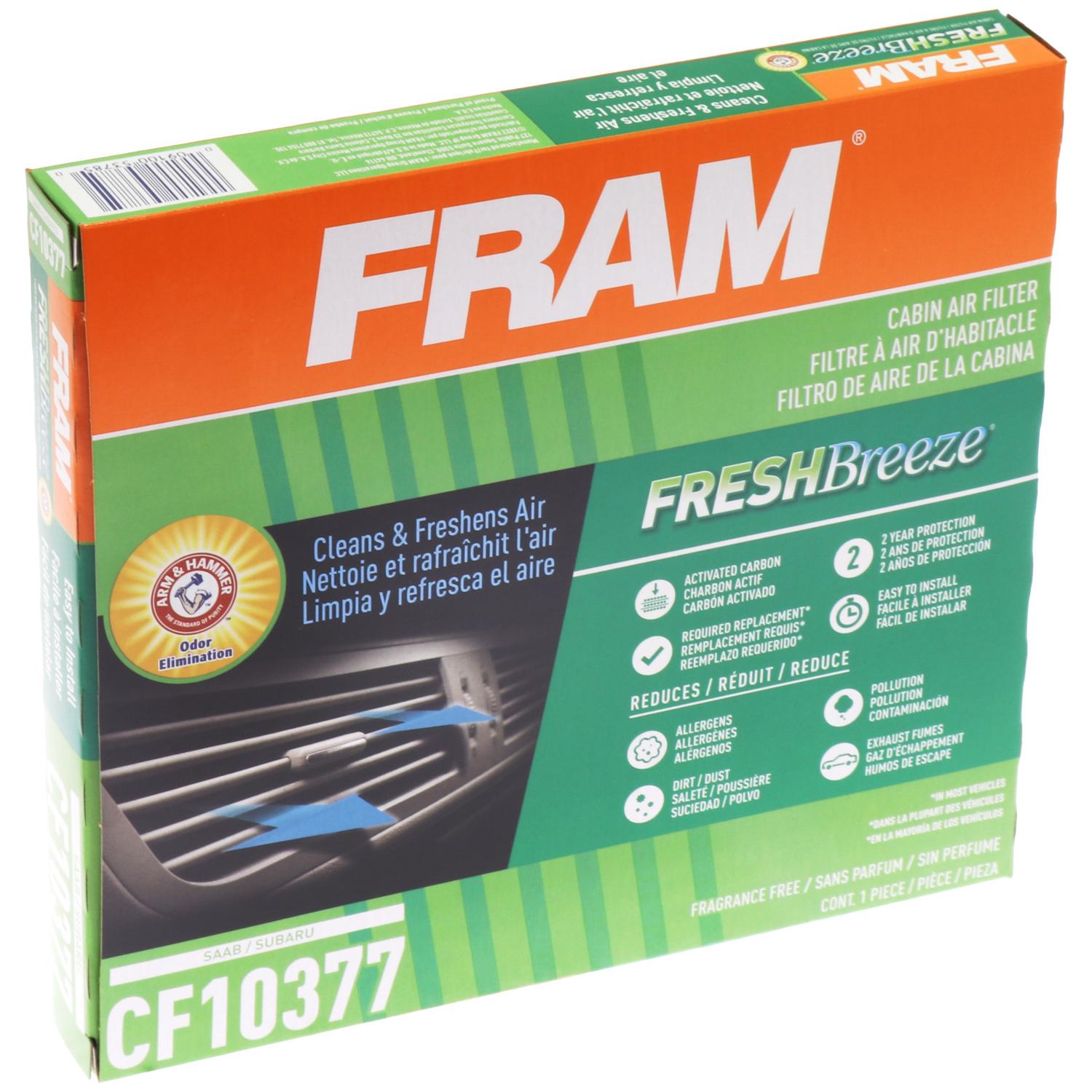 Fram CF10377 - Cabin Air Filter Fram CF10377 Cabin Air Filter product image 5 of 7