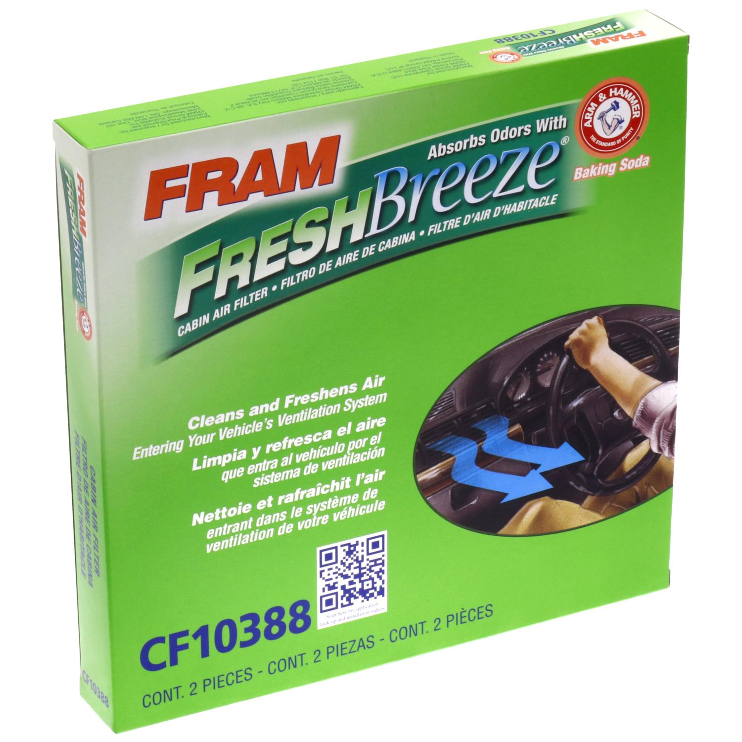 Fram CF10388 - Cabin Air Filter Fram CF10388 Cabin Air Filter product image 6 of 7
