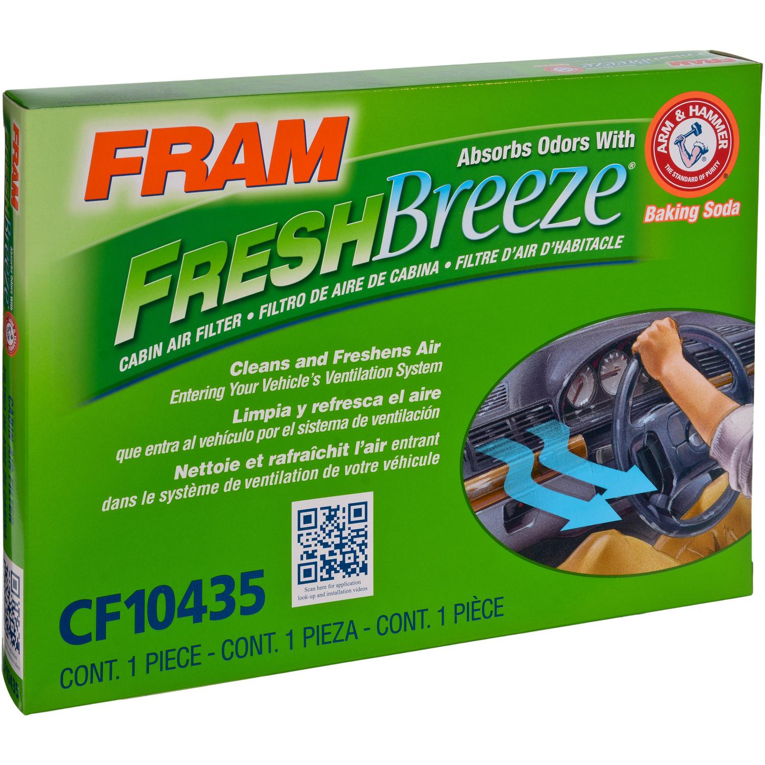 Fram CF10435 - Cabin Air Filter Fram CF10435 Cabin Air Filter product image 2 of 6