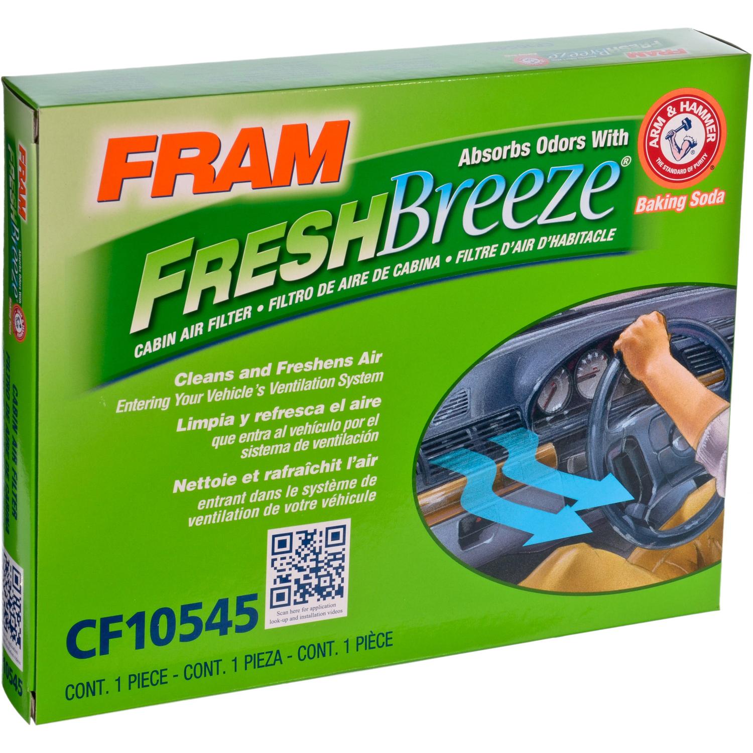 Fram CF10545 Cabin Air Filter product image 2 of 7