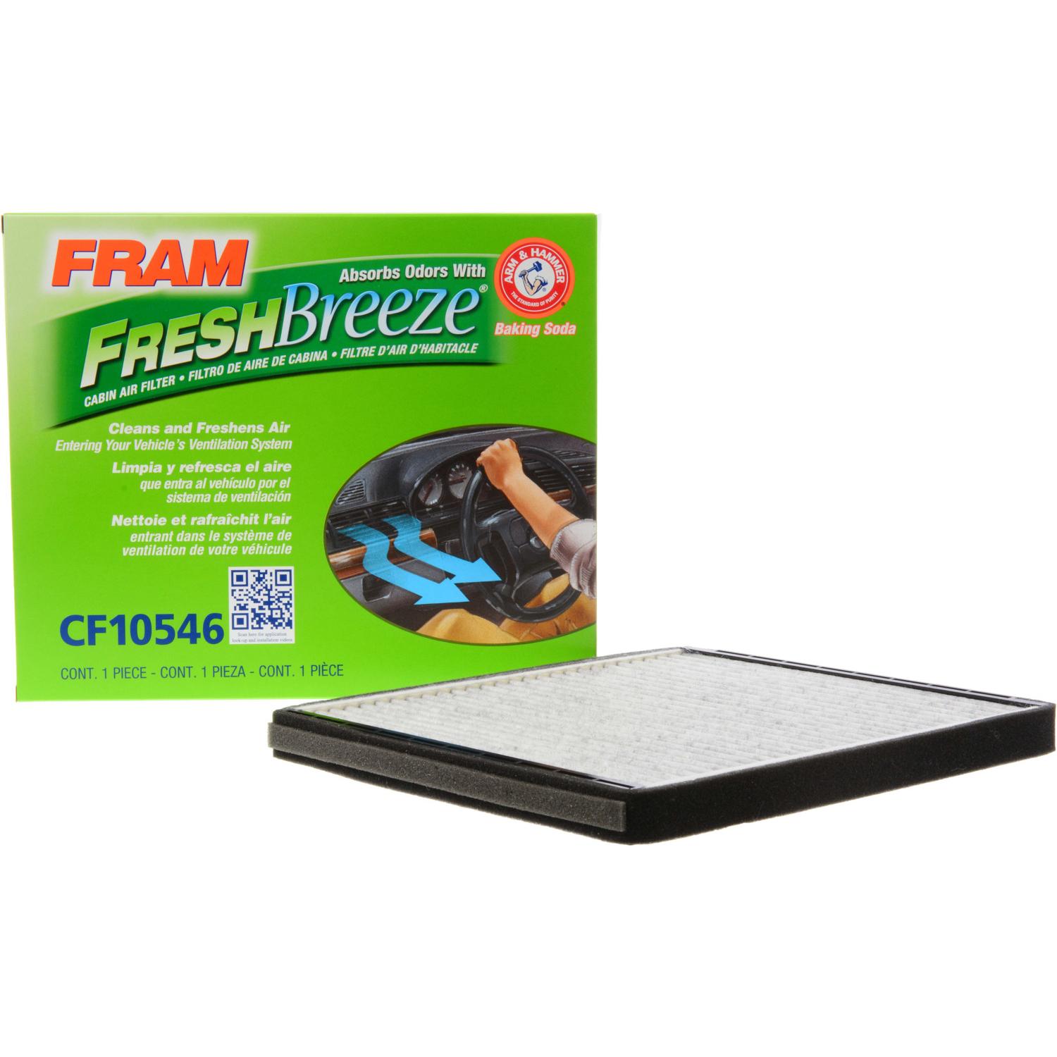 Fram CF10546 - Cabin Air Filter Fram CF10546 Cabin Air Filter product image 1 of 7