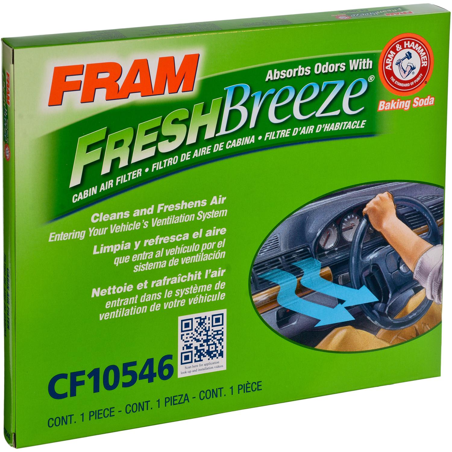 Fram CF10546 - Cabin Air Filter Fram CF10546 Cabin Air Filter product image 2 of 7
