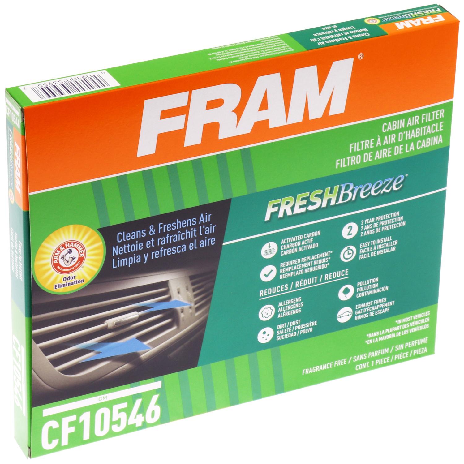 Fram CF10546 - Cabin Air Filter Fram CF10546 Cabin Air Filter product image 6 of 7