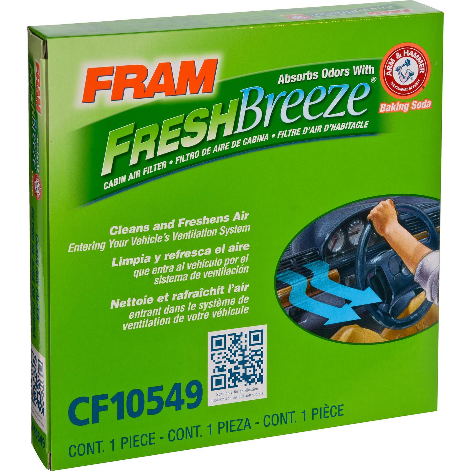 Fram CF10549 - Cabin Air Filter Fram CF10549 Cabin Air Filter product image 6 of 6
