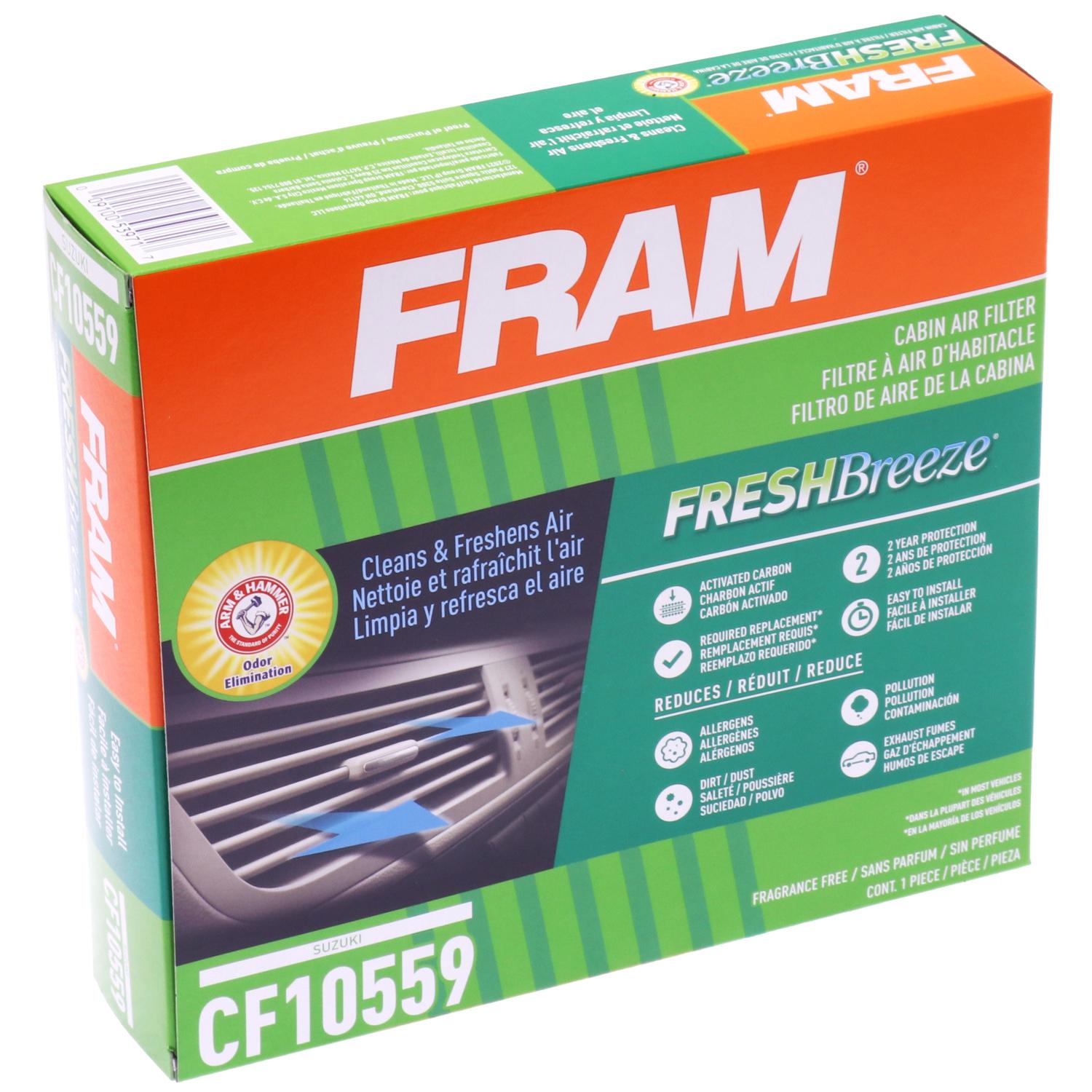 Fram CF10559 Cabin Air Filter product image 6 of 7