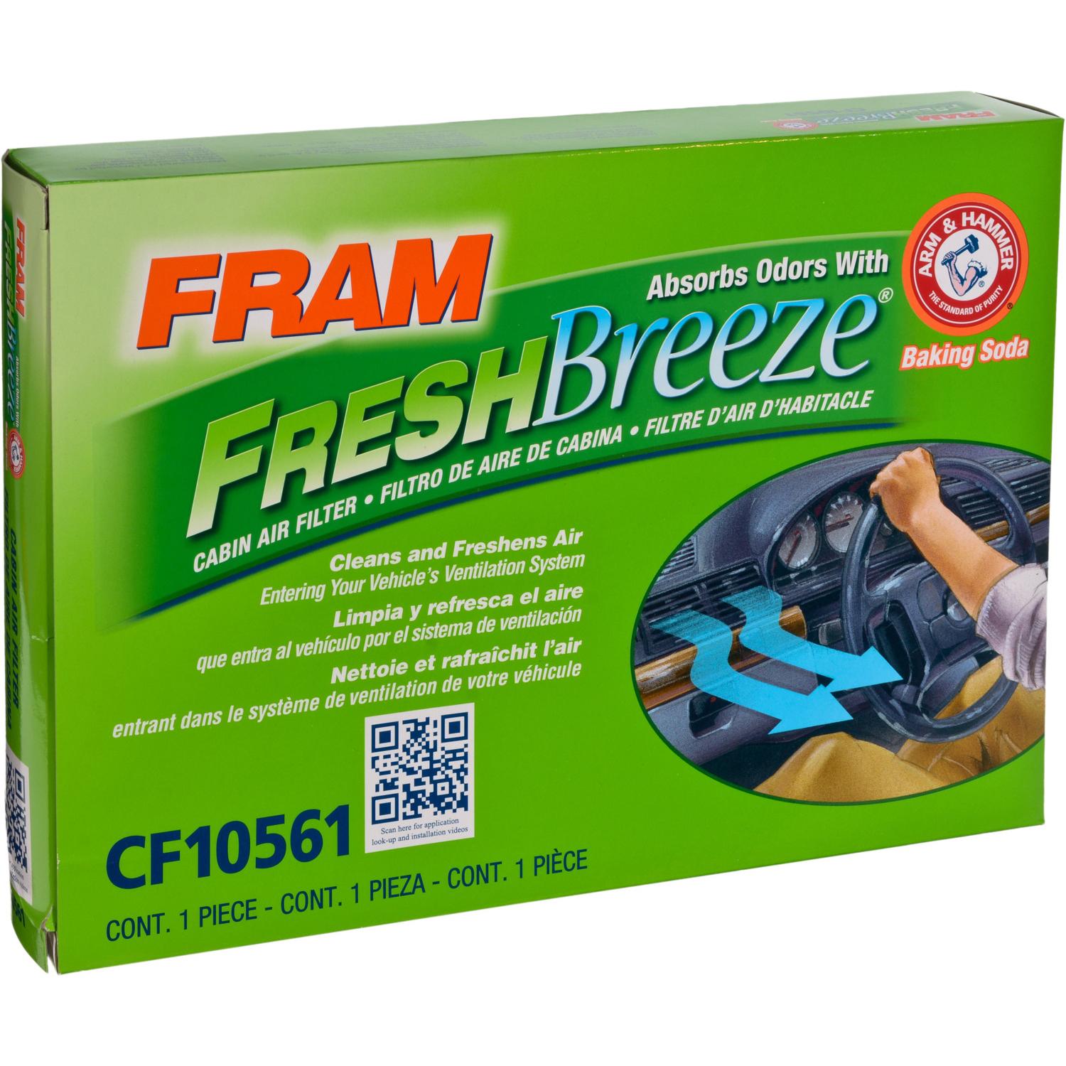 Fram CF10561 - Cabin Air Filter Fram CF10561 Cabin Air Filter product image 2 of 4