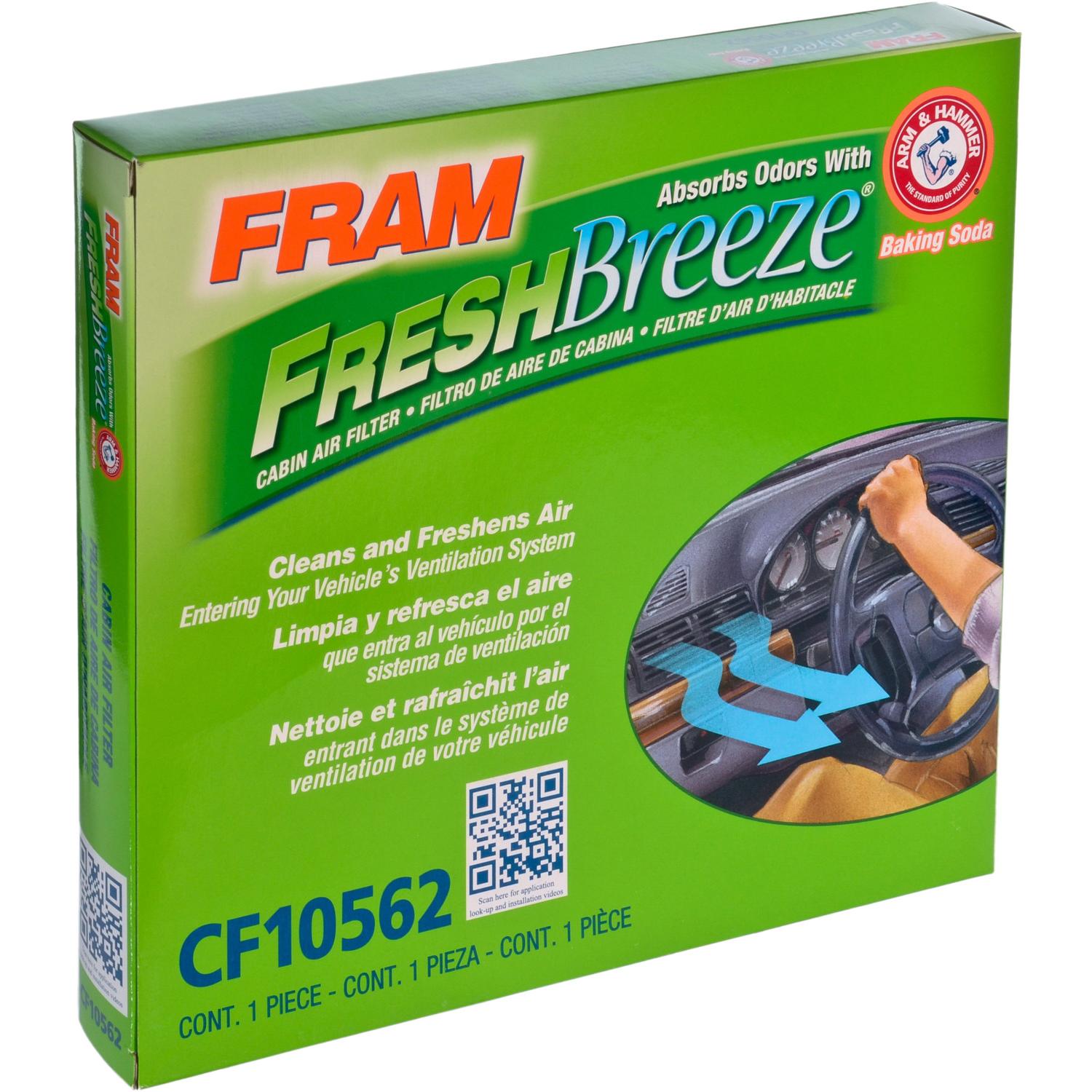 Fram CF10562 - Cabin Air Filter Fram CF10562 Cabin Air Filter product image 4 of 4