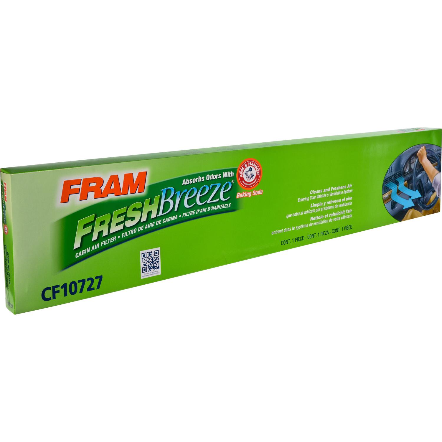Fram CF10727 - Cabin Air Filter Fram CF10727 Cabin Air Filter product image 2 of 7