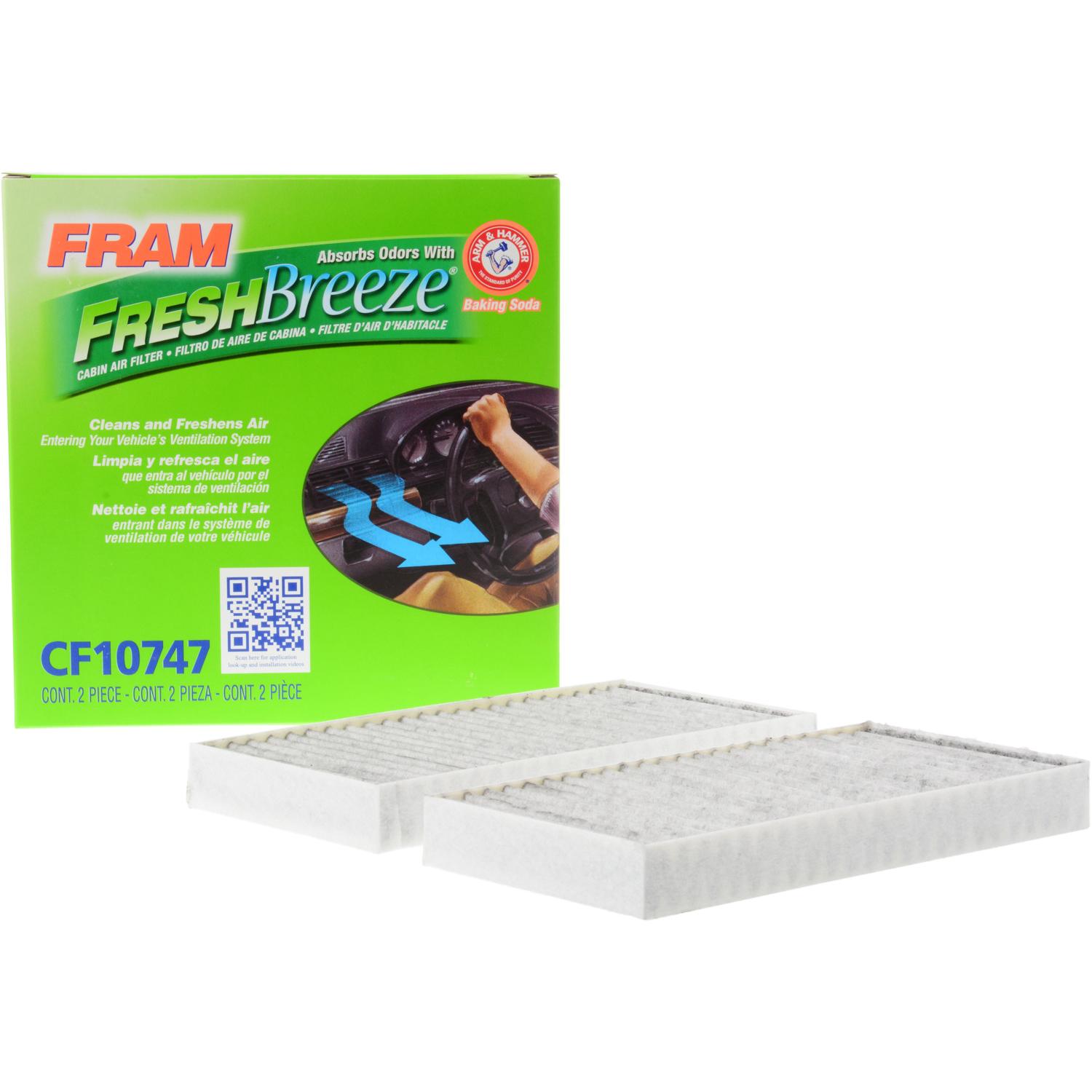 Fram CF10747 Cabin Air Filter product image 1 of 6