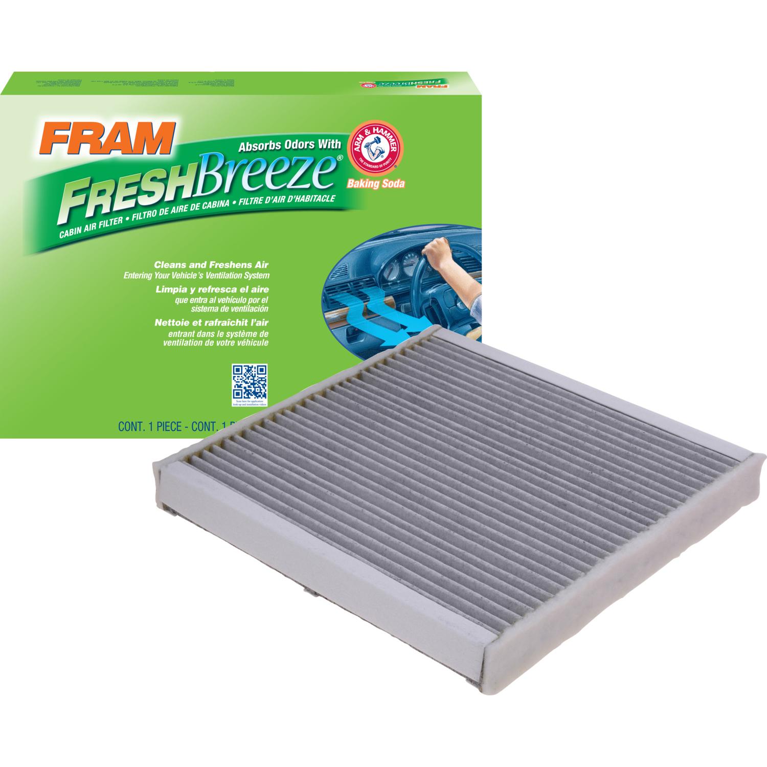 Fram CF10916 - Cabin Air Filter Fram CF10916 Cabin Air Filter product image 2 of 3