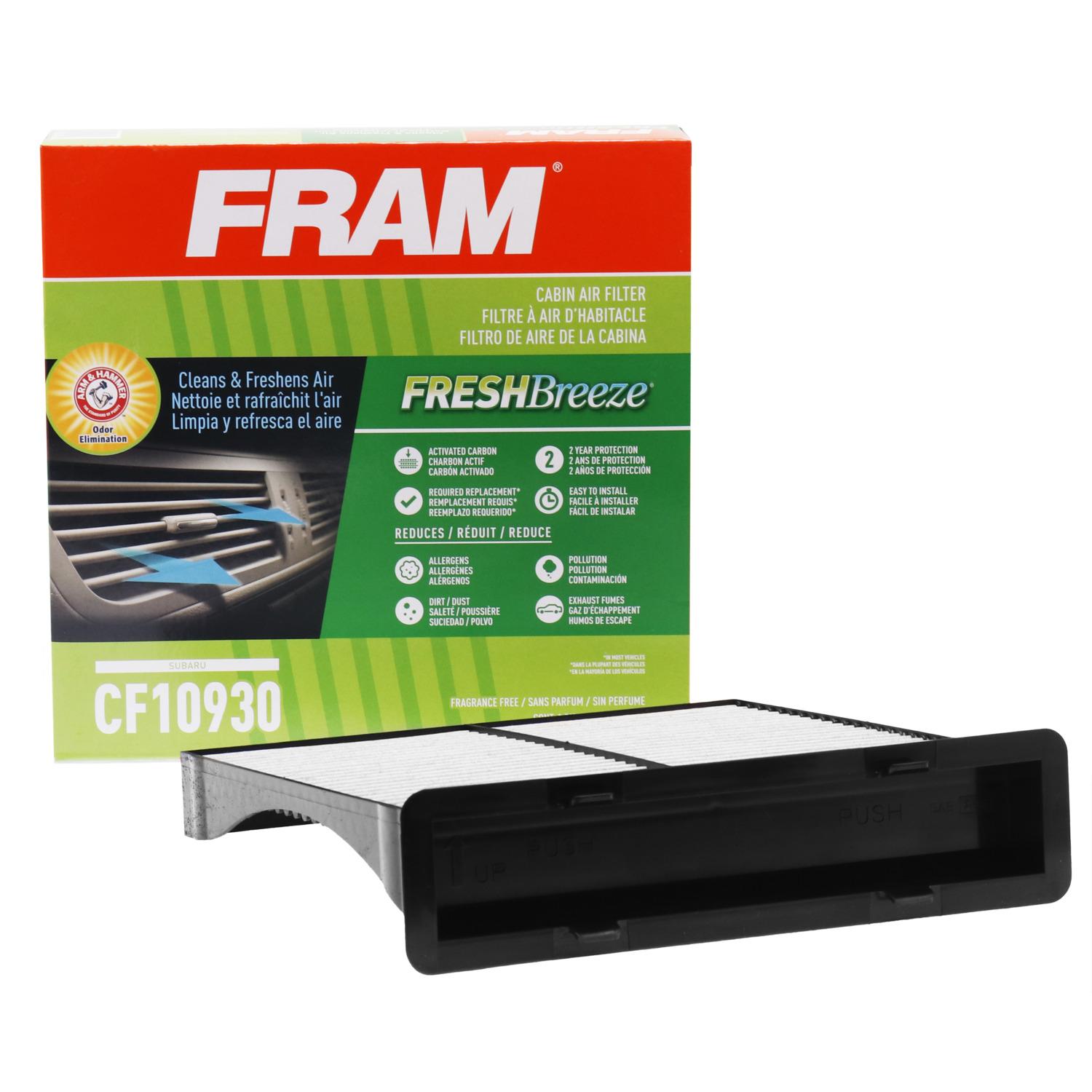 Fram CF10930 Cabin Air Filter product image 3 of 6