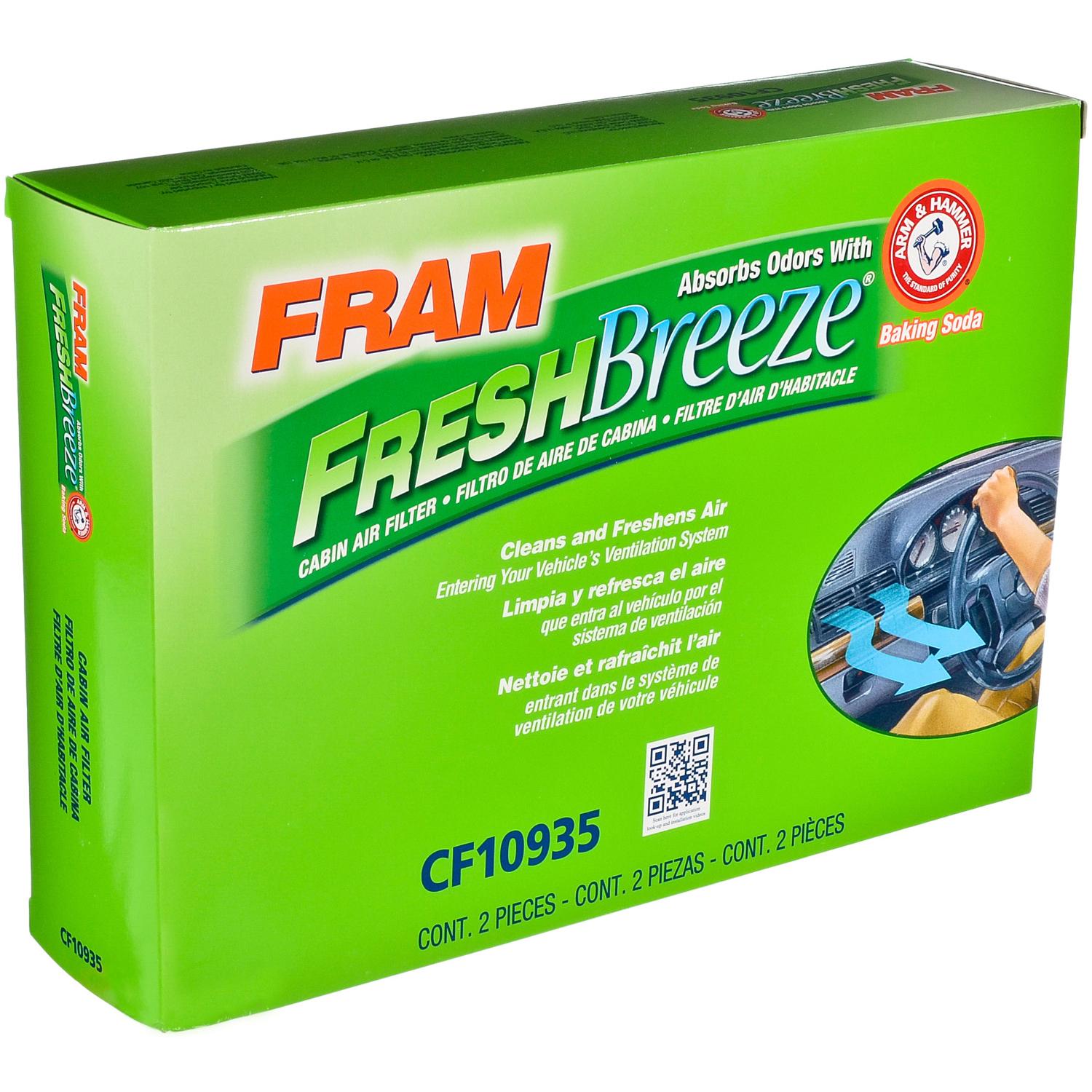 Fram CF10935 Cabin Air Filter product image 3 of 5
