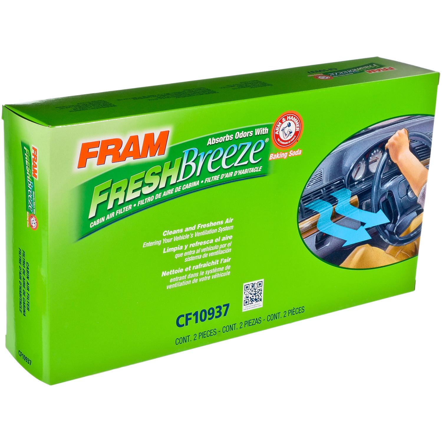 Fram CF10937 - Cabin Air Filter Fram CF10937 Cabin Air Filter product image 3 of 5