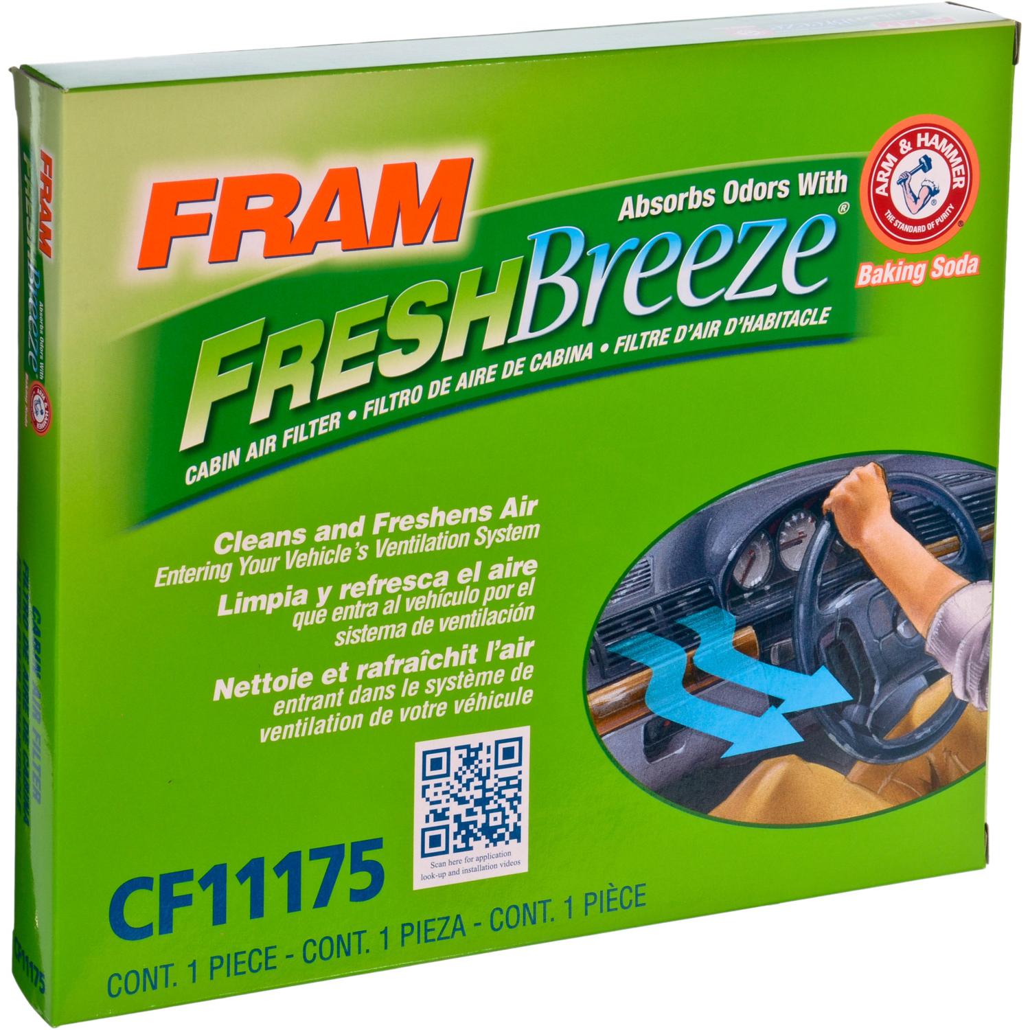 Fram CF11175 Cabin Air Filter product image 2 of 7
