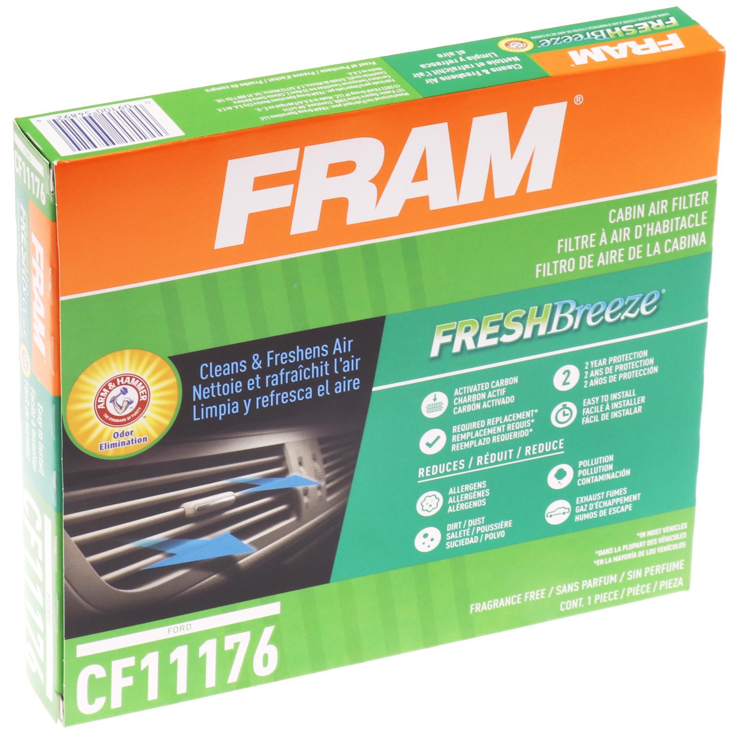 Fram CF11176 - Cabin Air Filter Fram CF11176 Cabin Air Filter product image 6 of 6