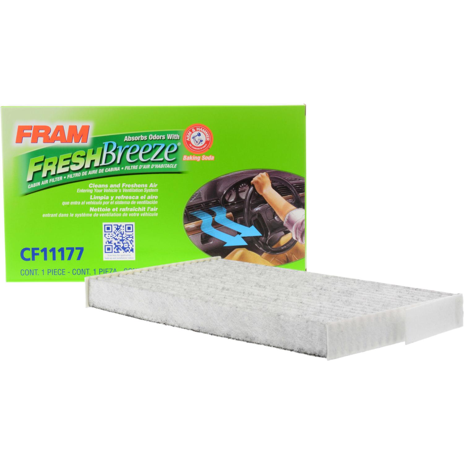 Fram CF11177 - Cabin Air Filter Fram CF11177 Cabin Air Filter product image 1 of 7
