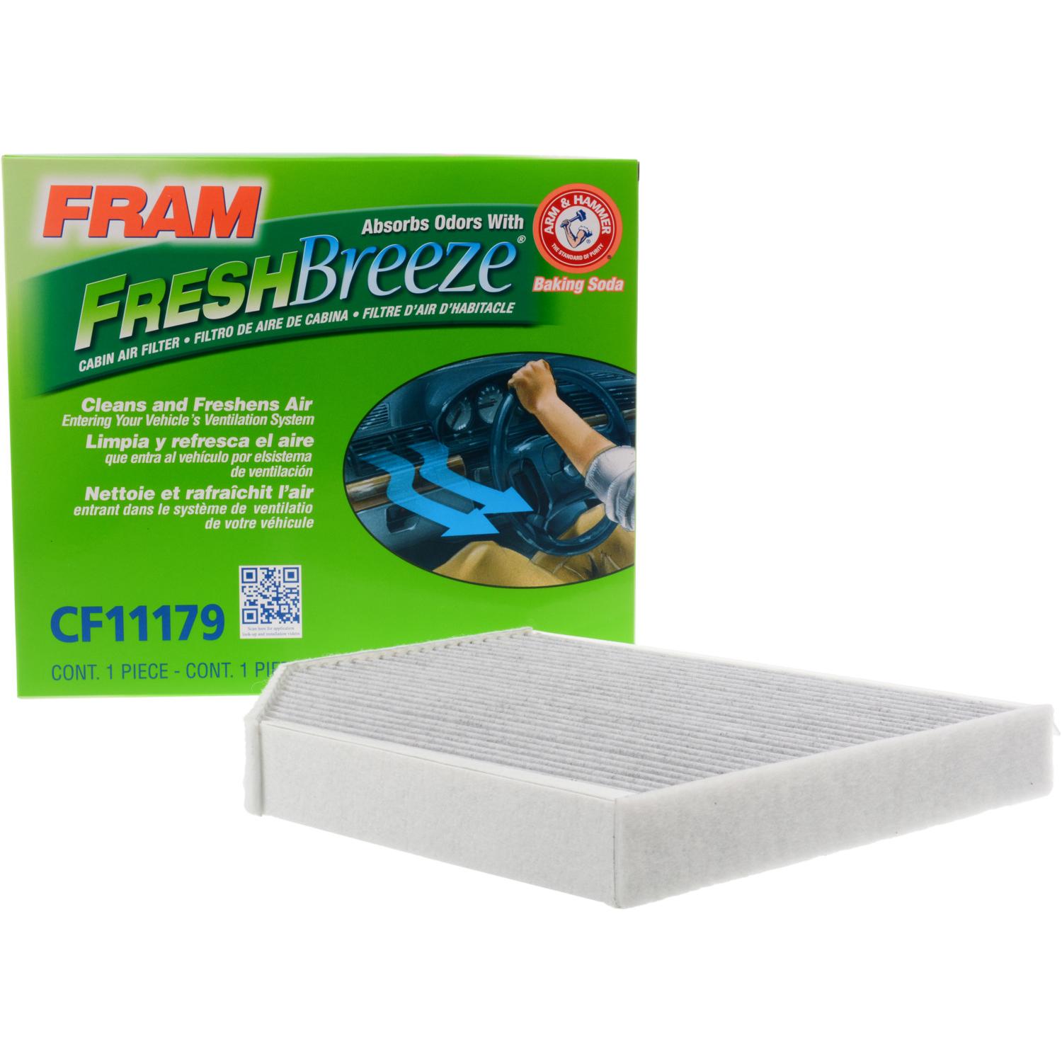 Fram CF11179 - Cabin Air Filter Fram CF11179 Cabin Air Filter product image 1 of 6