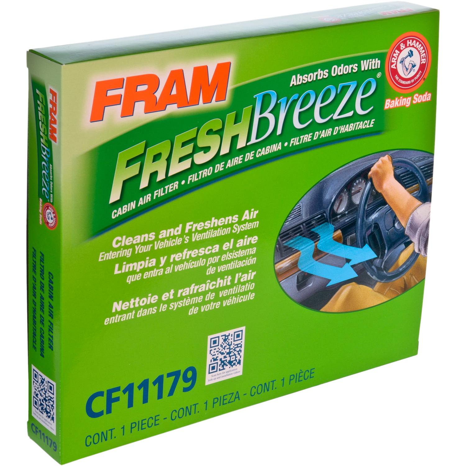 Fram CF11179 - Cabin Air Filter Fram CF11179 Cabin Air Filter product image 2 of 6
