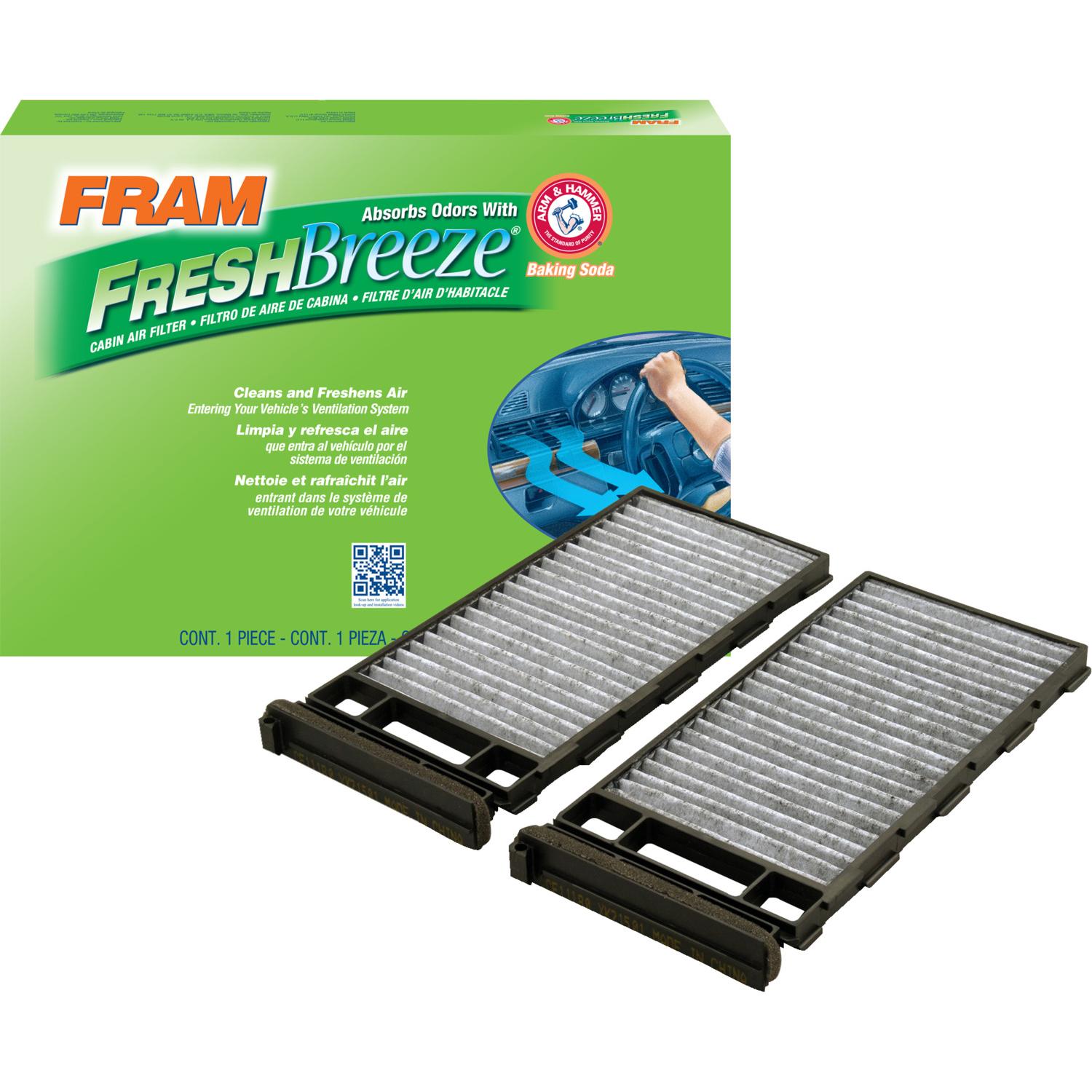 Fram CF11180 Cabin Air Filter product image 1 of 4