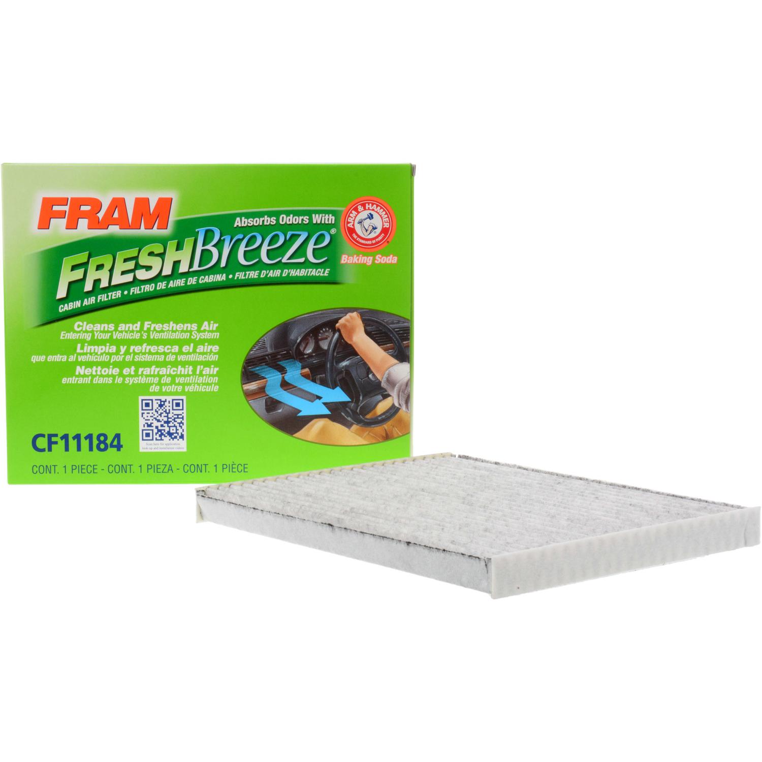 Fram CF11184 Cabin Air Filter product image 1 of 6