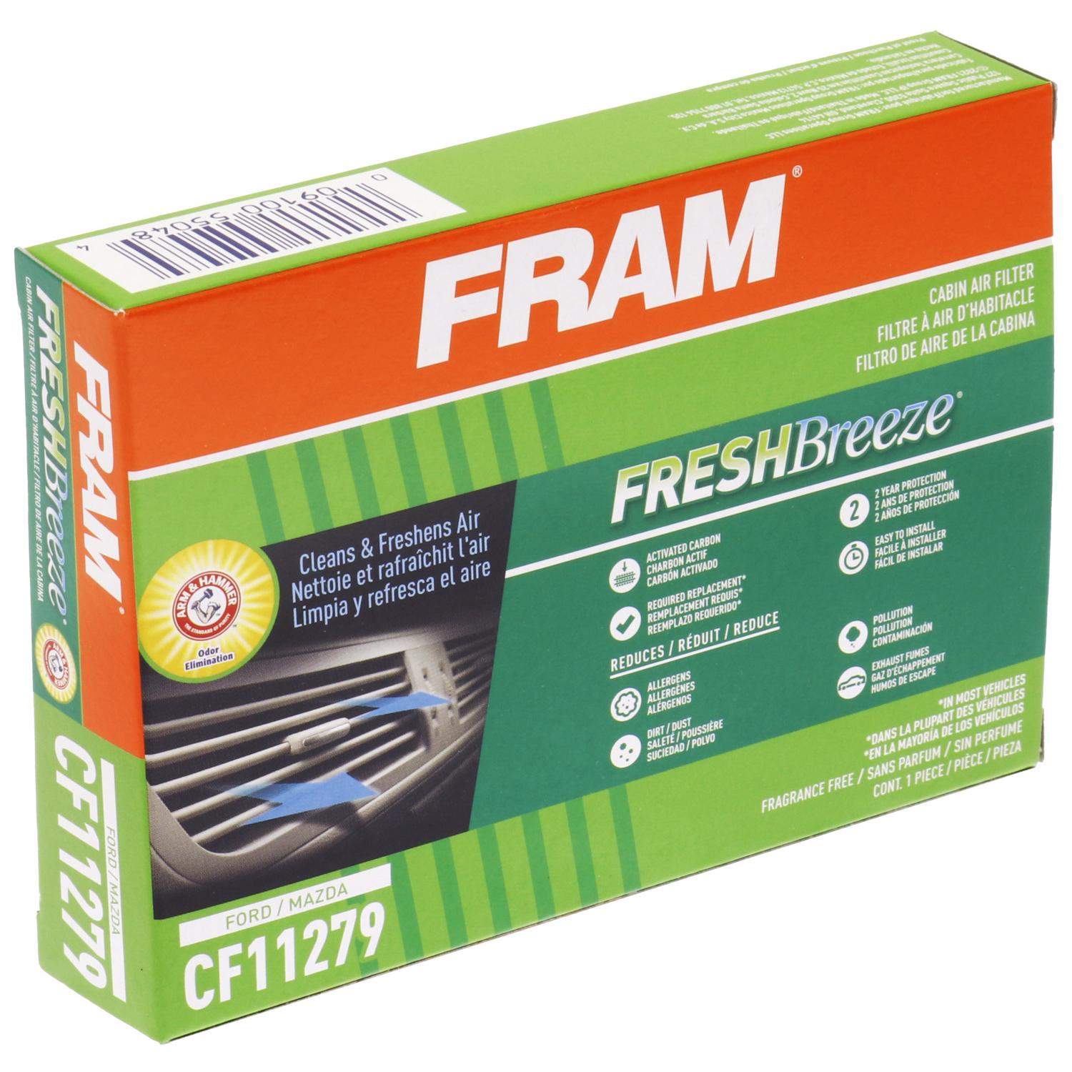 Fram CF11279 - Cabin Air Filter Fram CF11279 Cabin Air Filter product image 2 of 11