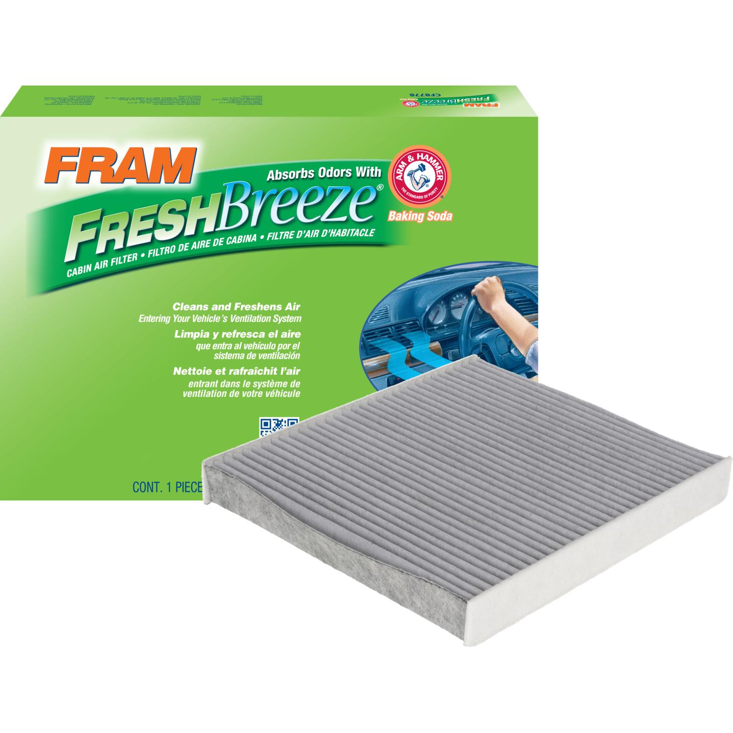 Fram CF11643 - Cabin Air Filter Fram CF11643 Cabin Air Filter product image 2 of 7