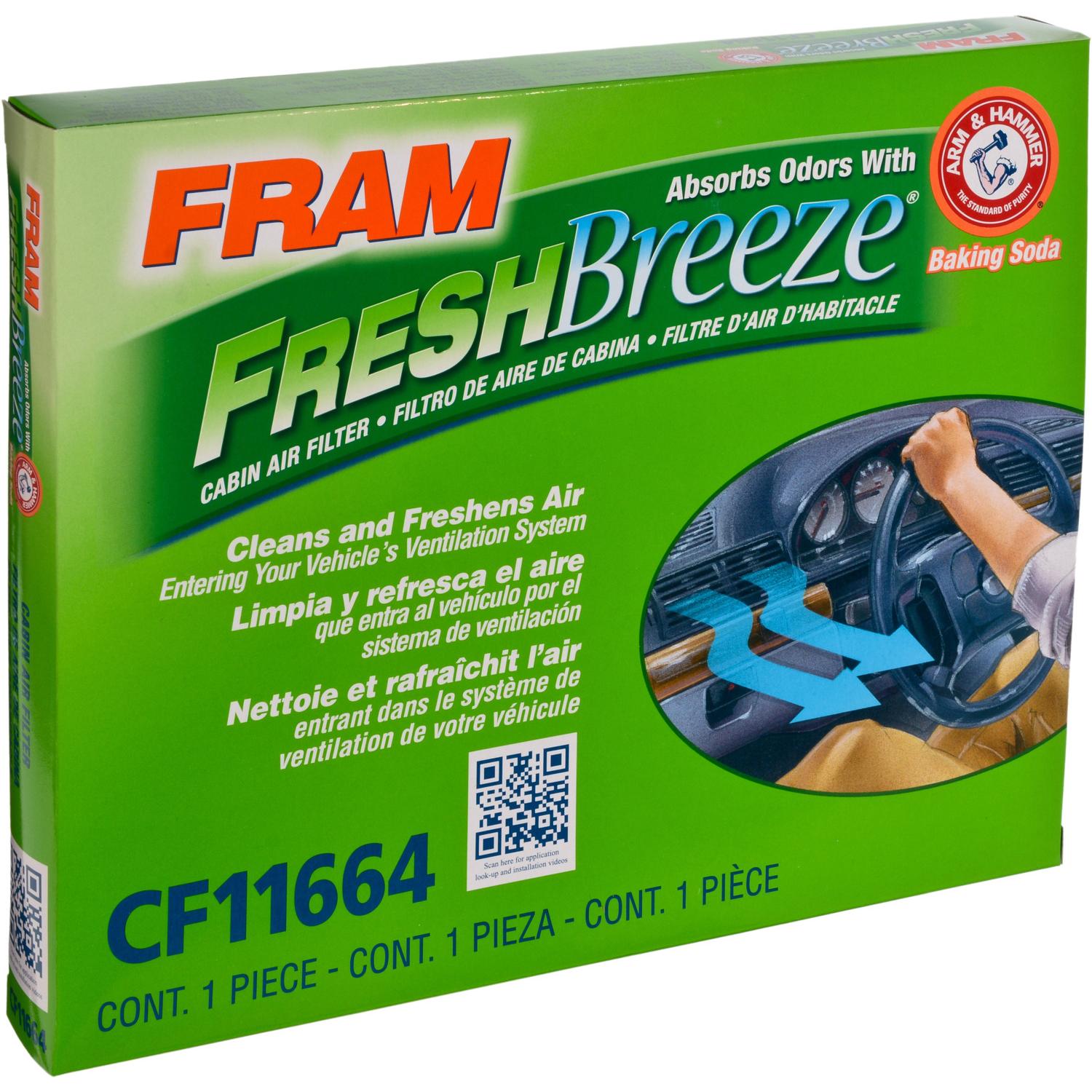 Fram CF11664 Cabin Air Filter product image 2 of 7