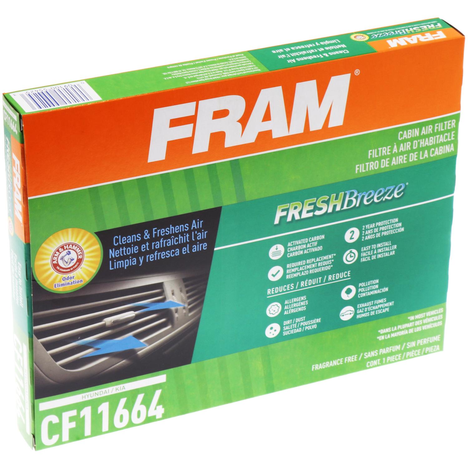 Fram CF11664 Cabin Air Filter product image 6 of 7
