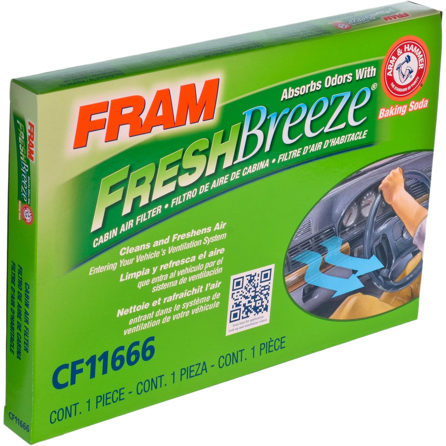 Fram CF11666 - Cabin Air Filter Fram CF11666 Cabin Air Filter product image 4 of 4