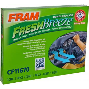 2020 Ford EcoSport Cabin Air Filter Fram CF11670 image 2 of 4