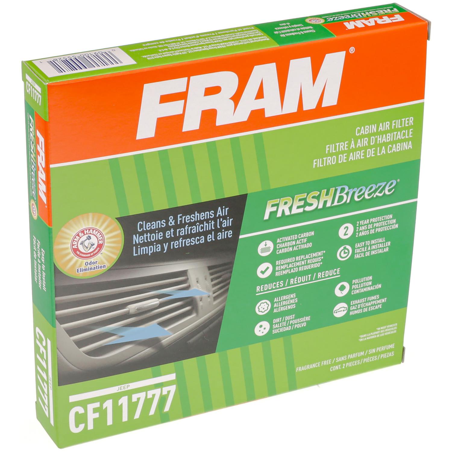 Fram CF11777 - Cabin Air Filter Fram CF11777 Cabin Air Filter product image 6 of 6
