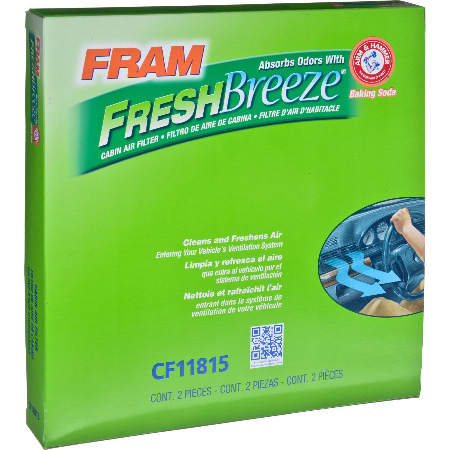 Fram CF11815 - Cabin Air Filter Fram CF11815 Cabin Air Filter product image 3 of 5