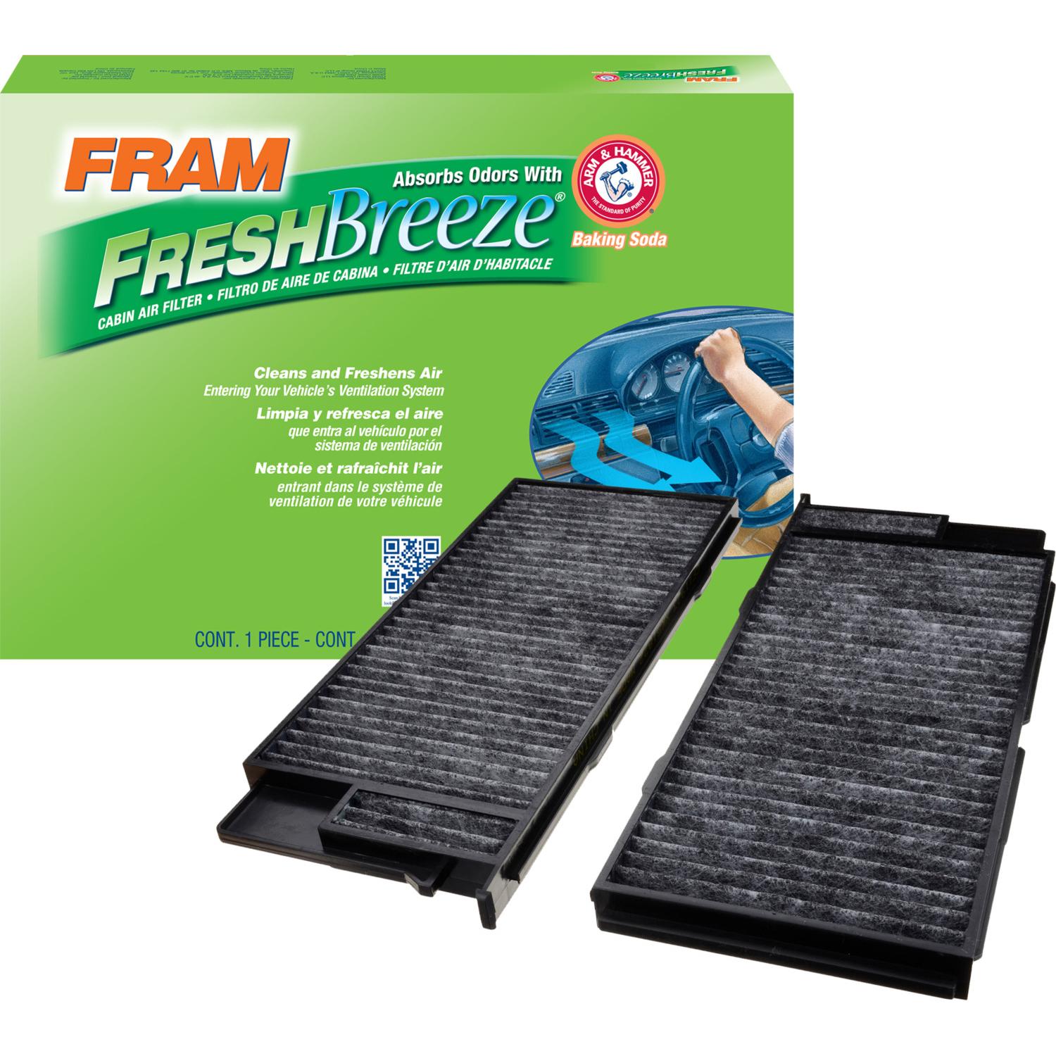 Fram CF11923 - Cabin Air Filter Fram CF11923 Cabin Air Filter product image 1 of 2