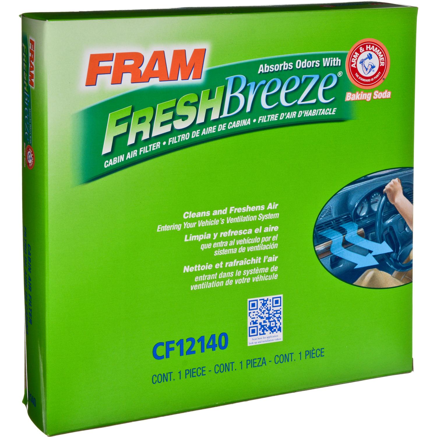 Fram CF12140 - Cabin Air Filter Fram CF12140 Cabin Air Filter product image 3 of 7