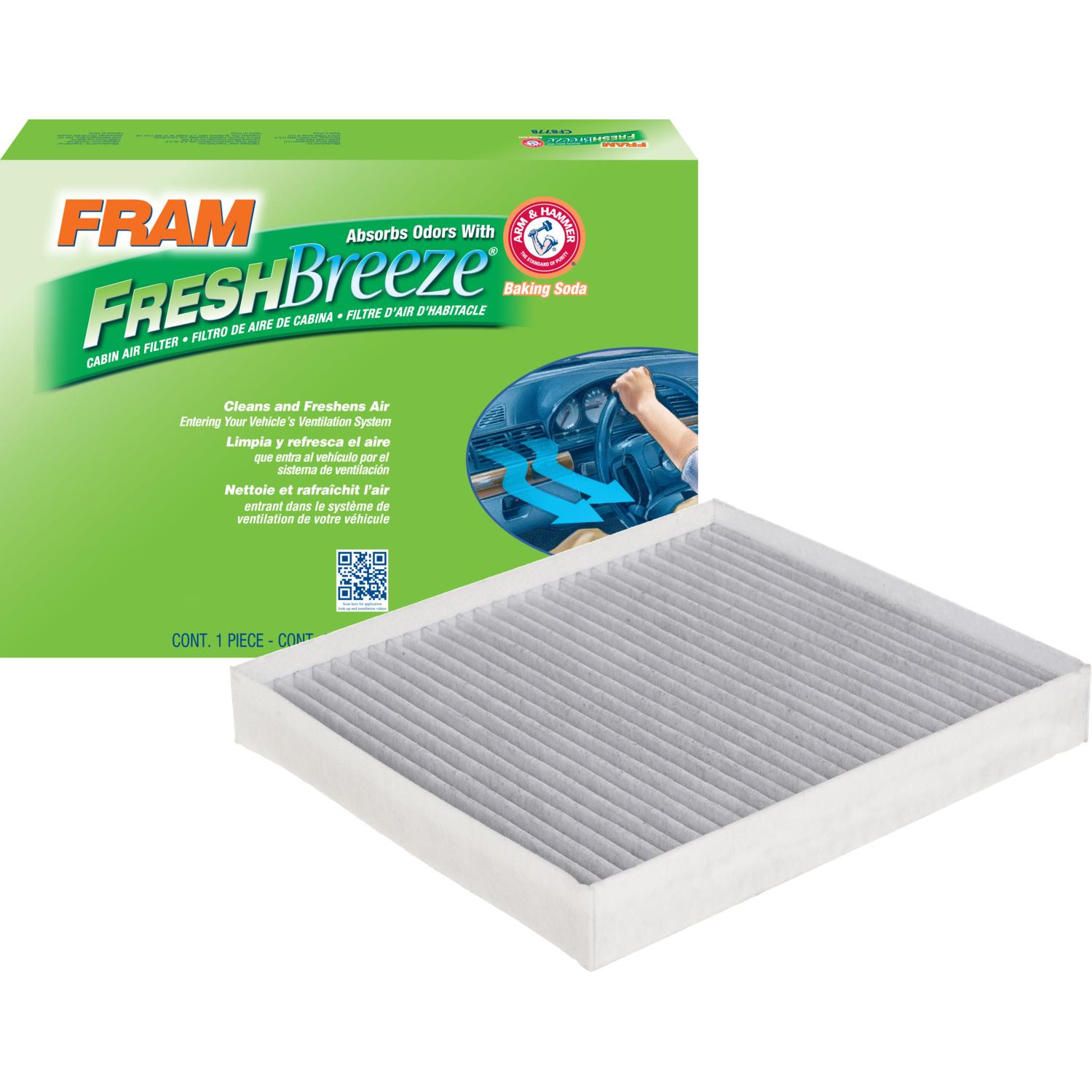 Fram CF12151 - Cabin Air Filter Fram CF12151 Cabin Air Filter product image 2 of 7