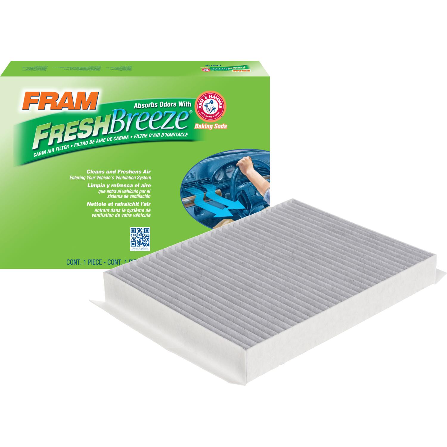 Fram CF12152 - Cabin Air Filter Fram CF12152 Cabin Air Filter product image 2 of 5