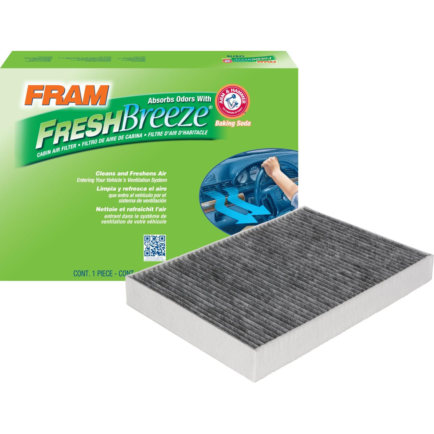 Fram CF12155 - Cabin Air Filter Fram CF12155 Cabin Air Filter product image 2 of 5