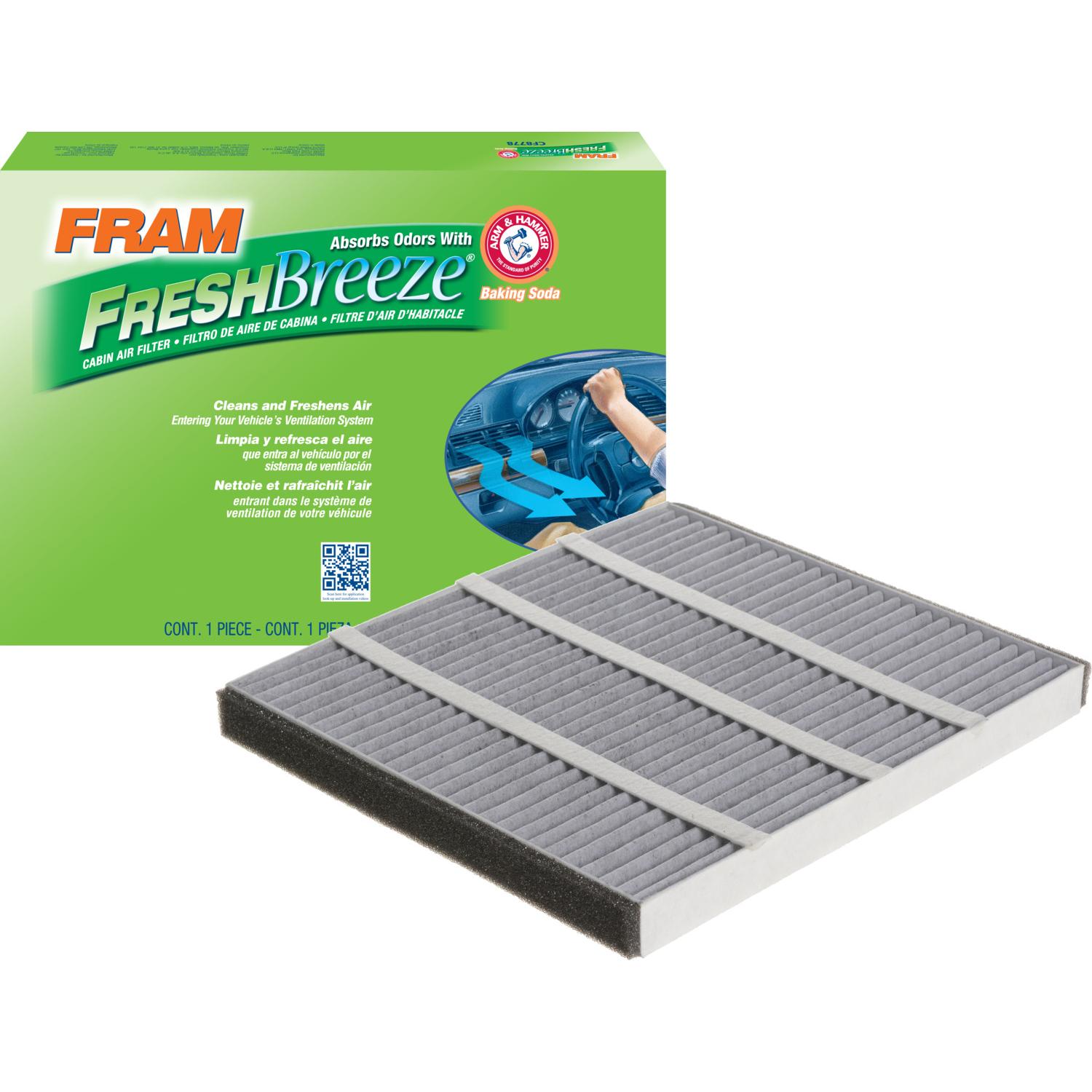 Fram CF12158 - Cabin Air Filter Fram CF12158 Cabin Air Filter product image 2 of 5