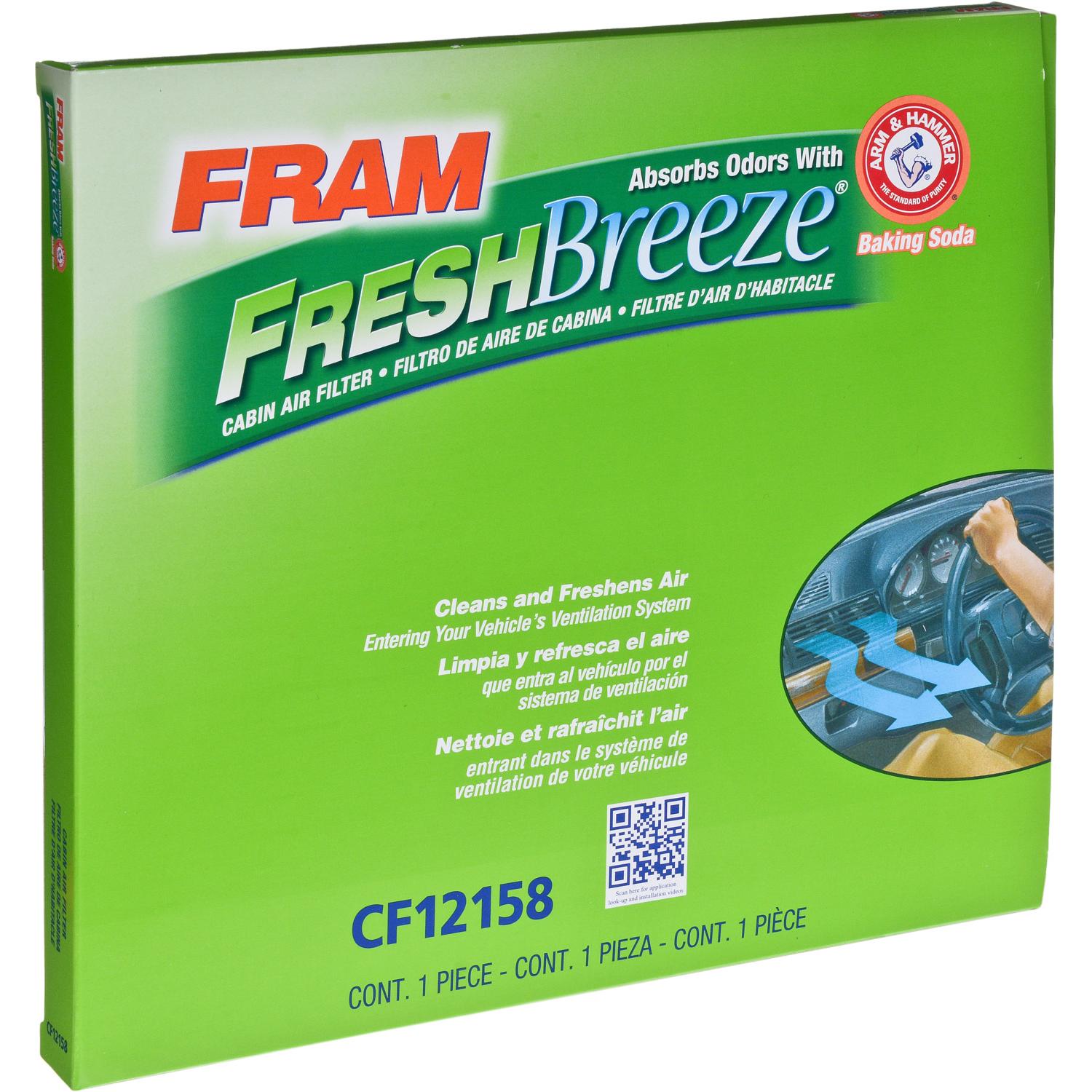 Fram CF12158 - Cabin Air Filter Fram CF12158 Cabin Air Filter product image 5 of 5