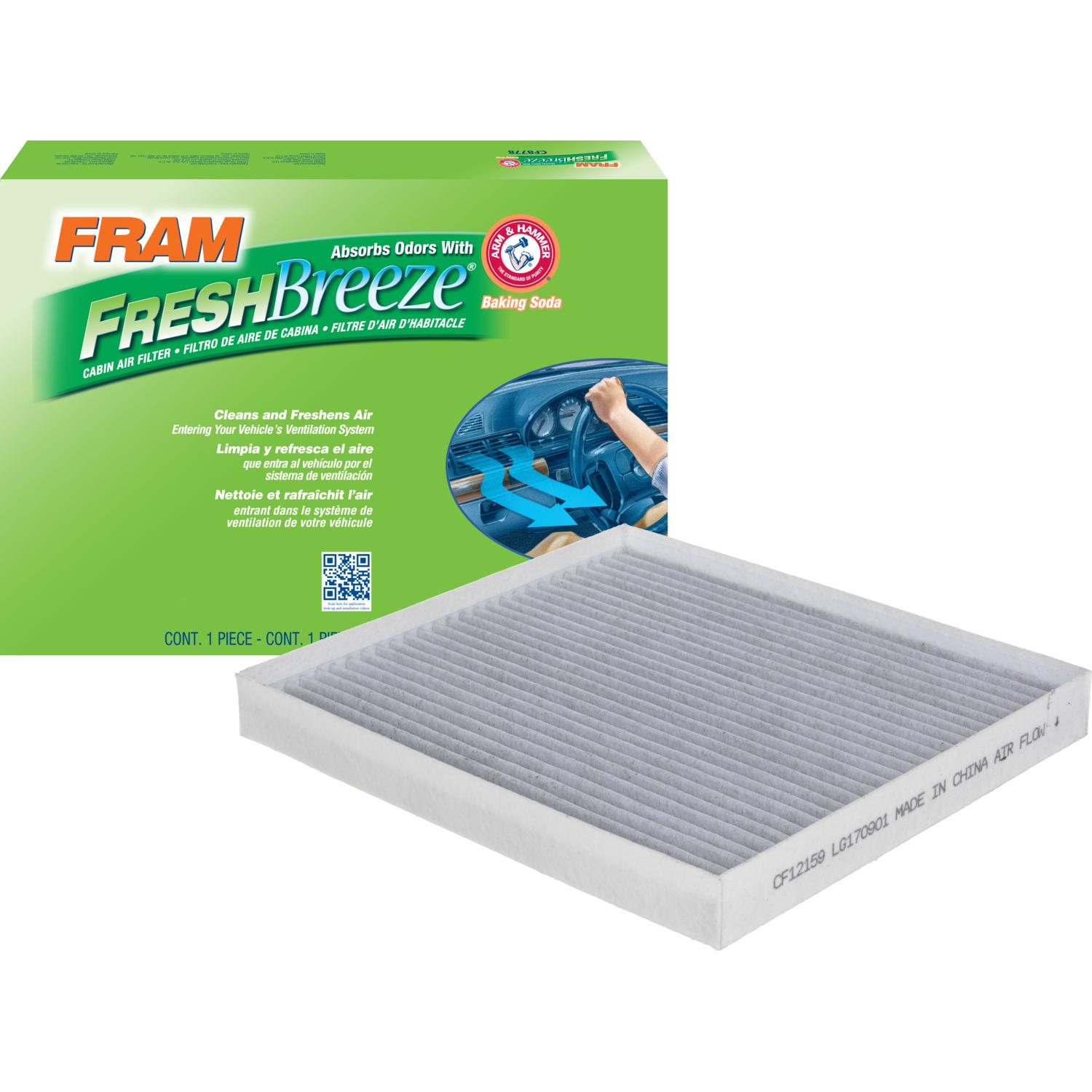Fram CF12159 - Cabin Air Filter Fram CF12159 Cabin Air Filter product image 2 of 7