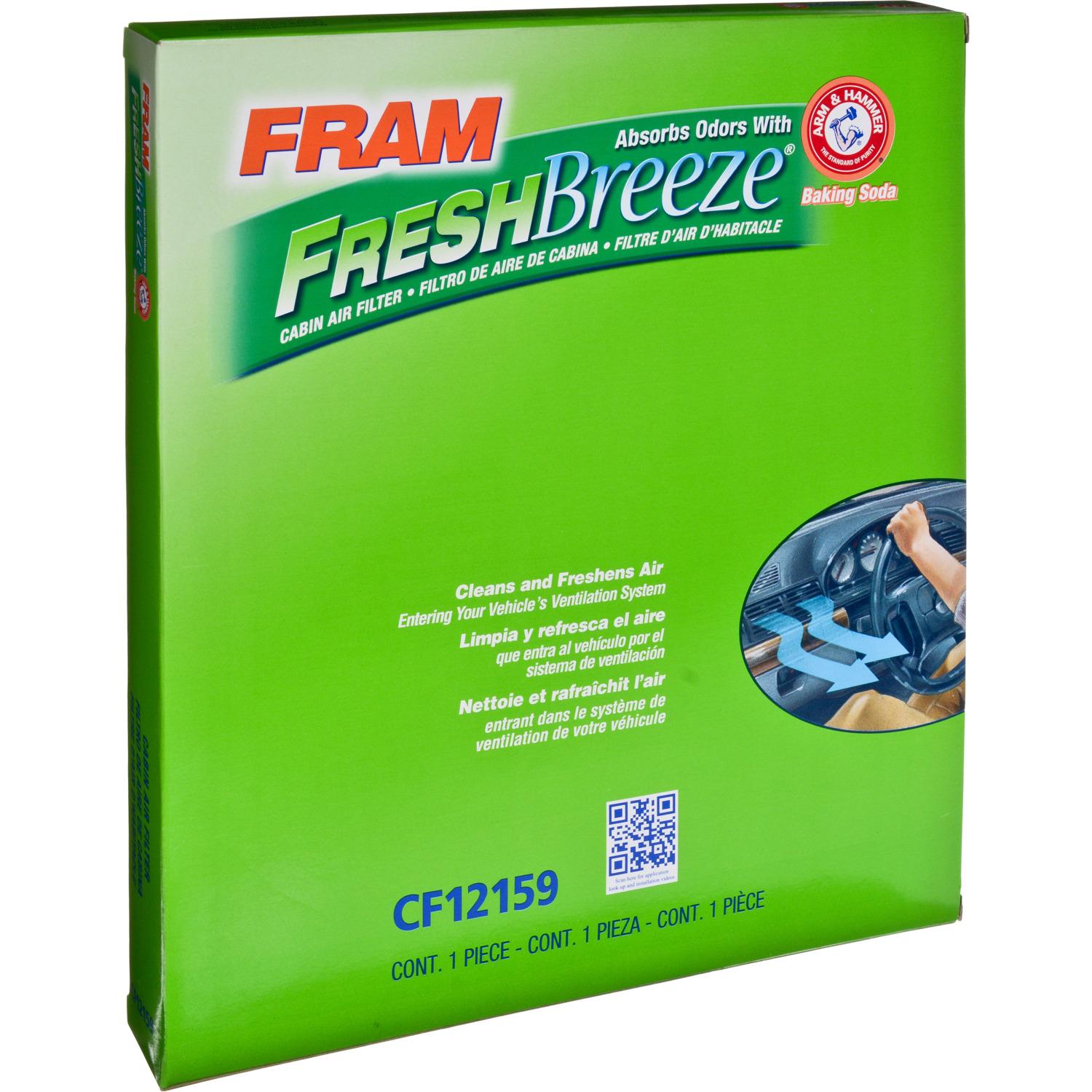 Fram CF12159 - Cabin Air Filter Fram CF12159 Cabin Air Filter product image 3 of 7