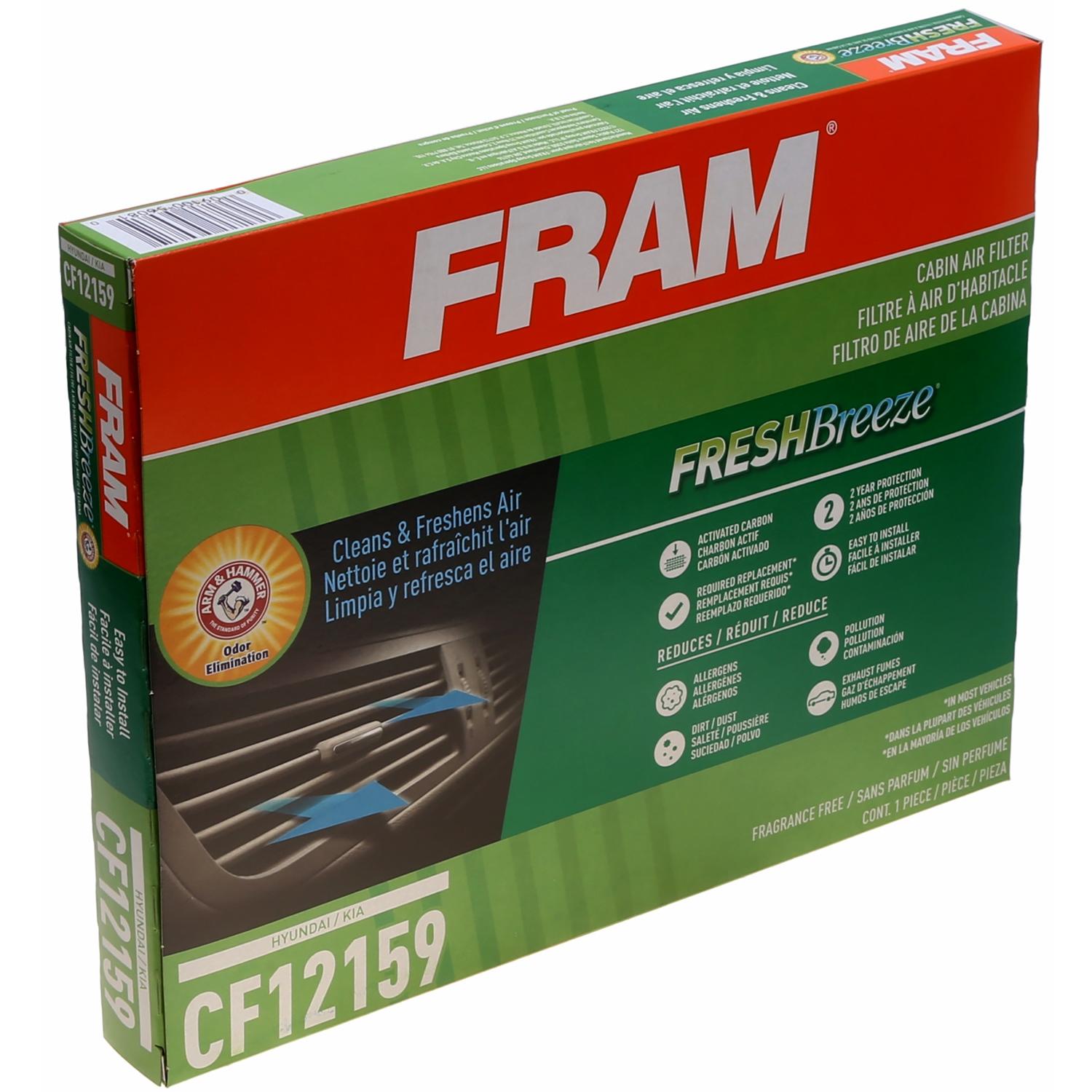 Fram CF12159 - Cabin Air Filter Fram CF12159 Cabin Air Filter product image 5 of 7