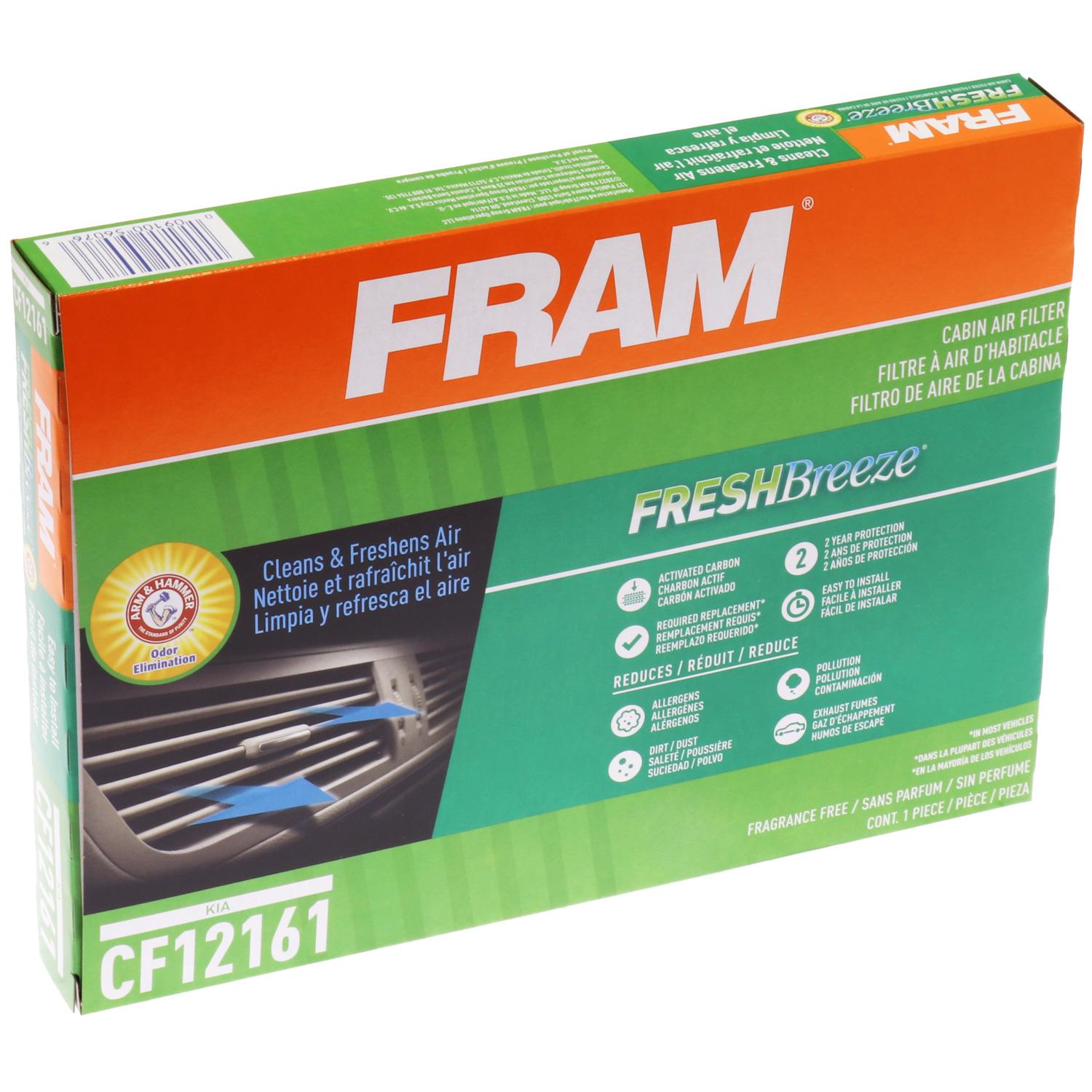Fram CF12161 Cabin Air Filter product image 5 of 7