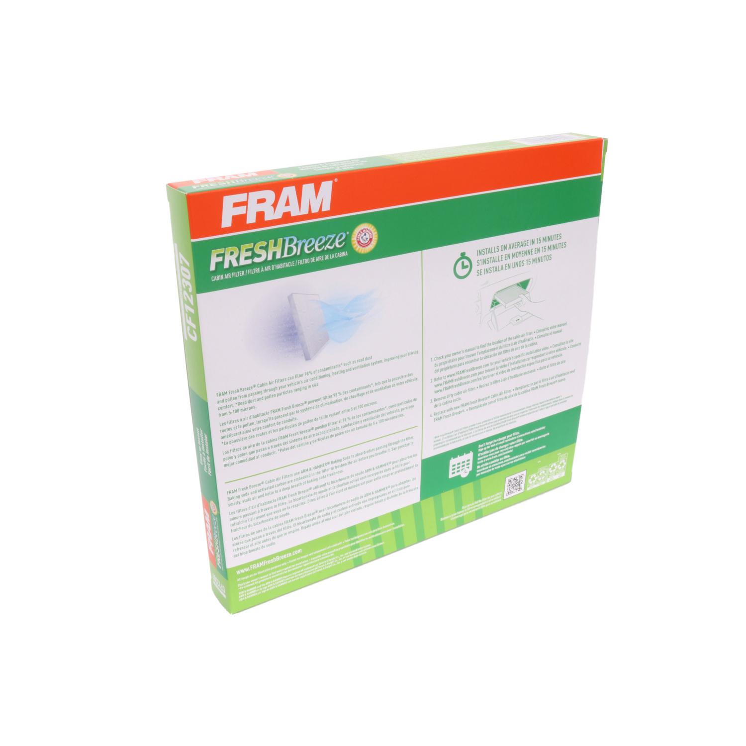 Fram CF12307 - Cabin Air Filter Fram CF12307 Cabin Air Filter product image 4 of 5