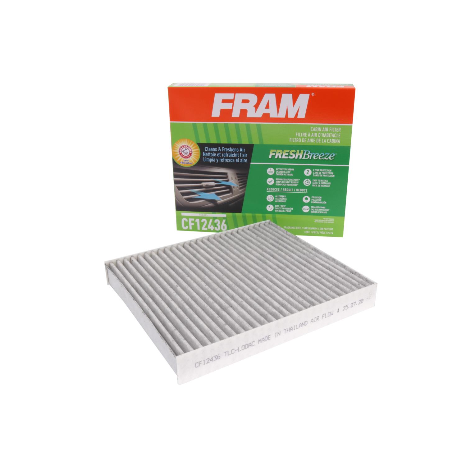 Fram CF12436 - Cabin Air Filter Fram CF12436 Cabin Air Filter product image 2 of 5
