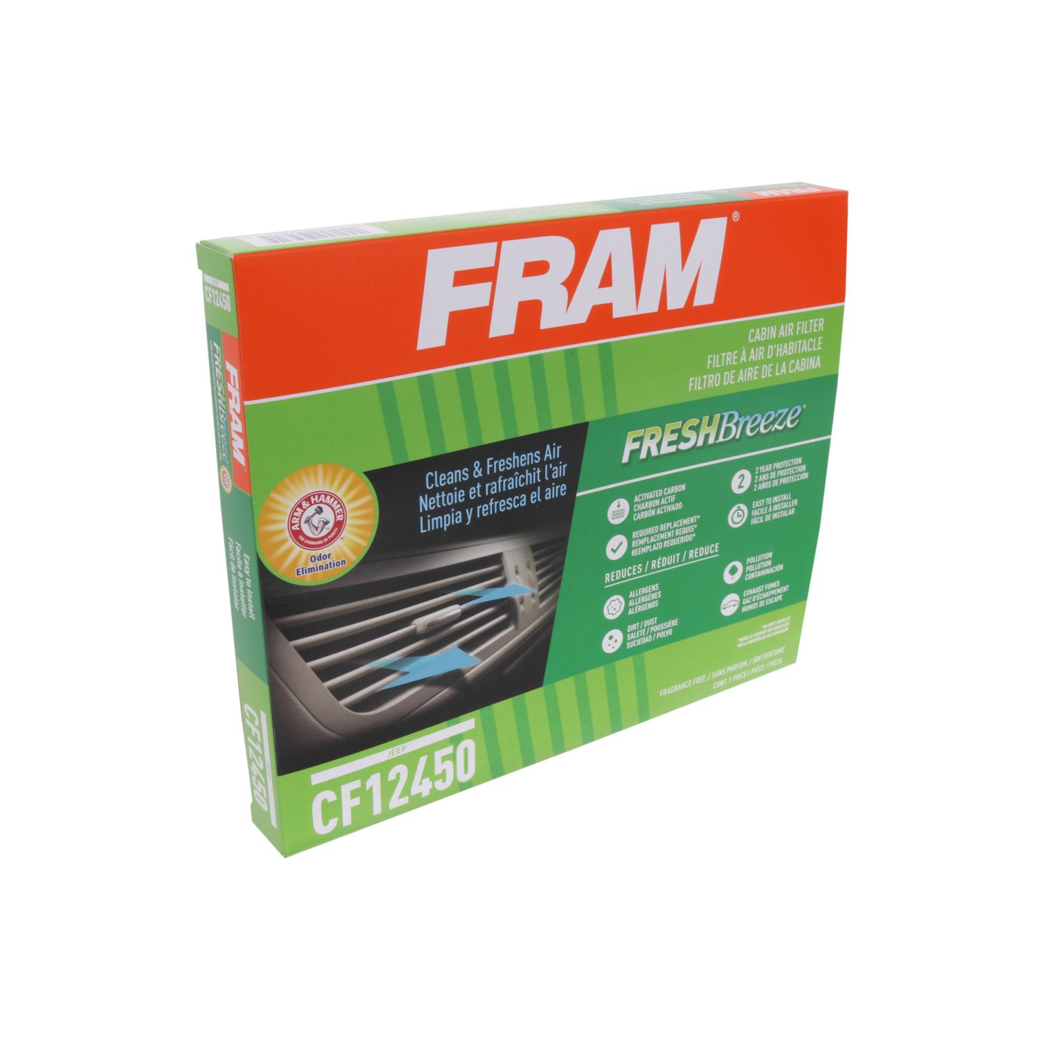 Fram CF12450 - Cabin Air Filter Fram CF12450 Cabin Air Filter product image 5 of 5