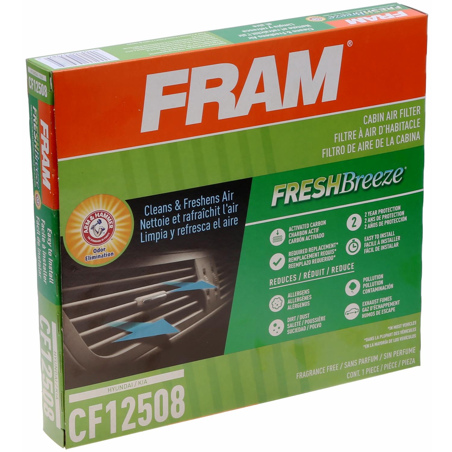 Fram CF12508 - Cabin Air Filter Fram CF12508 Cabin Air Filter product image 3 of 6